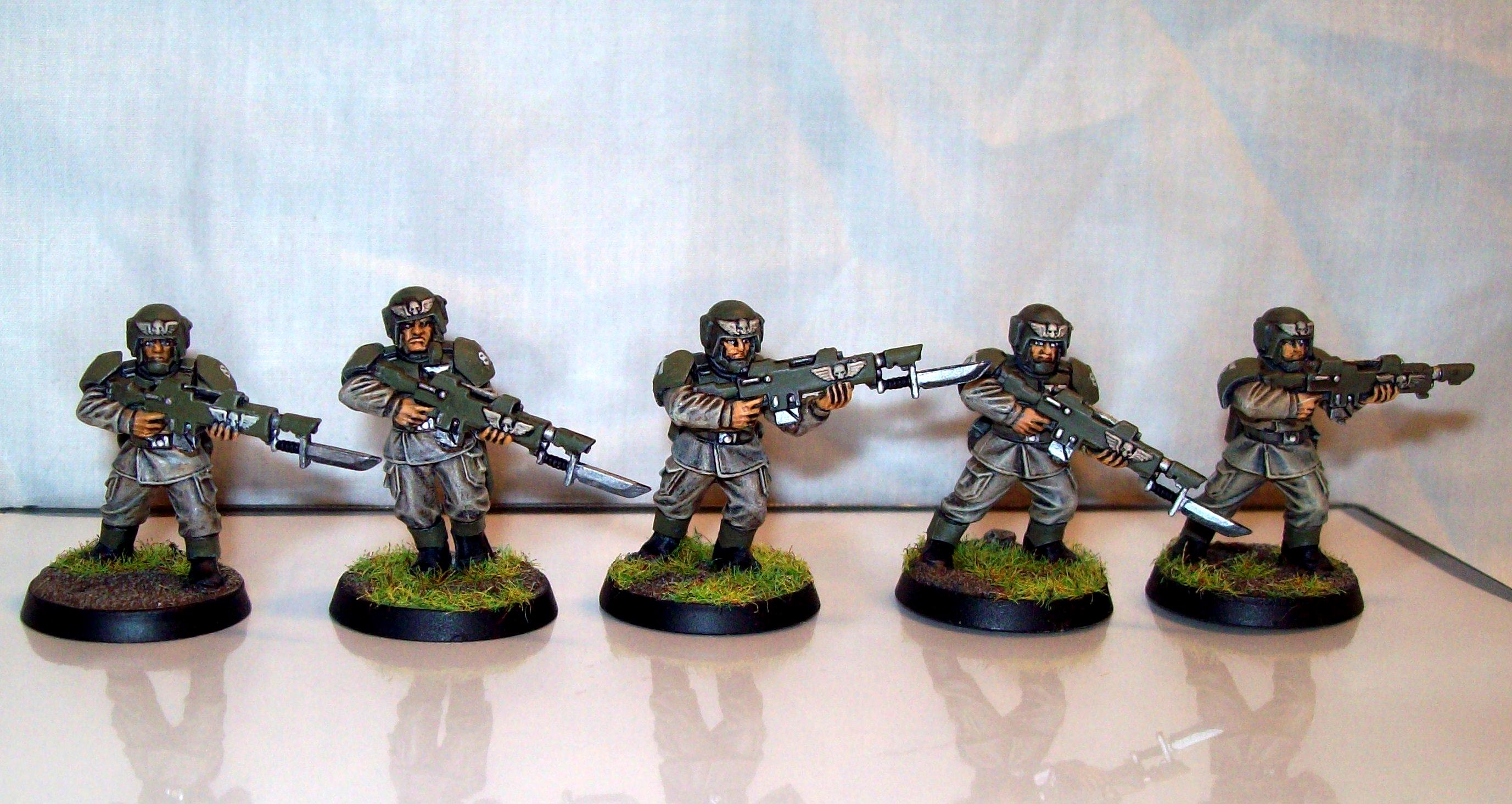 Cadians, Imperial Guard, Troops, Warhammer 40,000