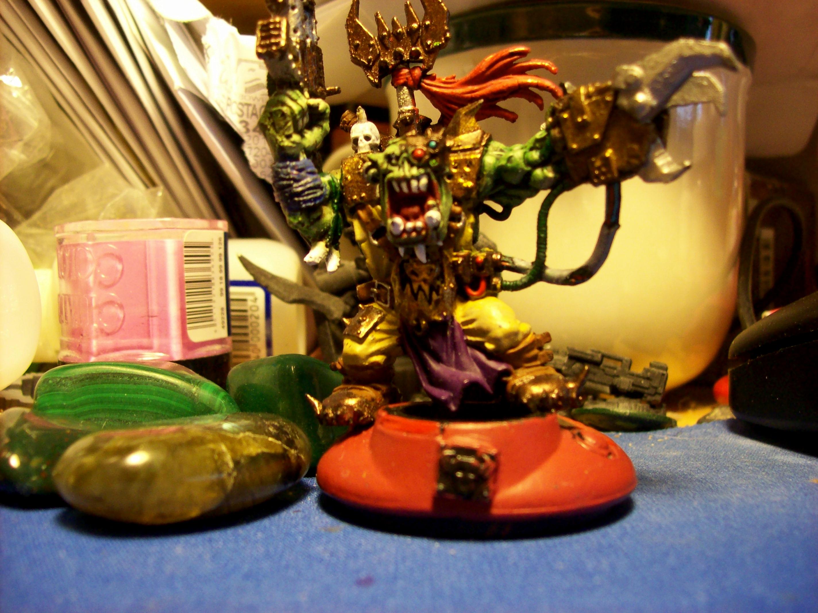 Orks, Trophy Base, Warboss, Warhammer 40,000