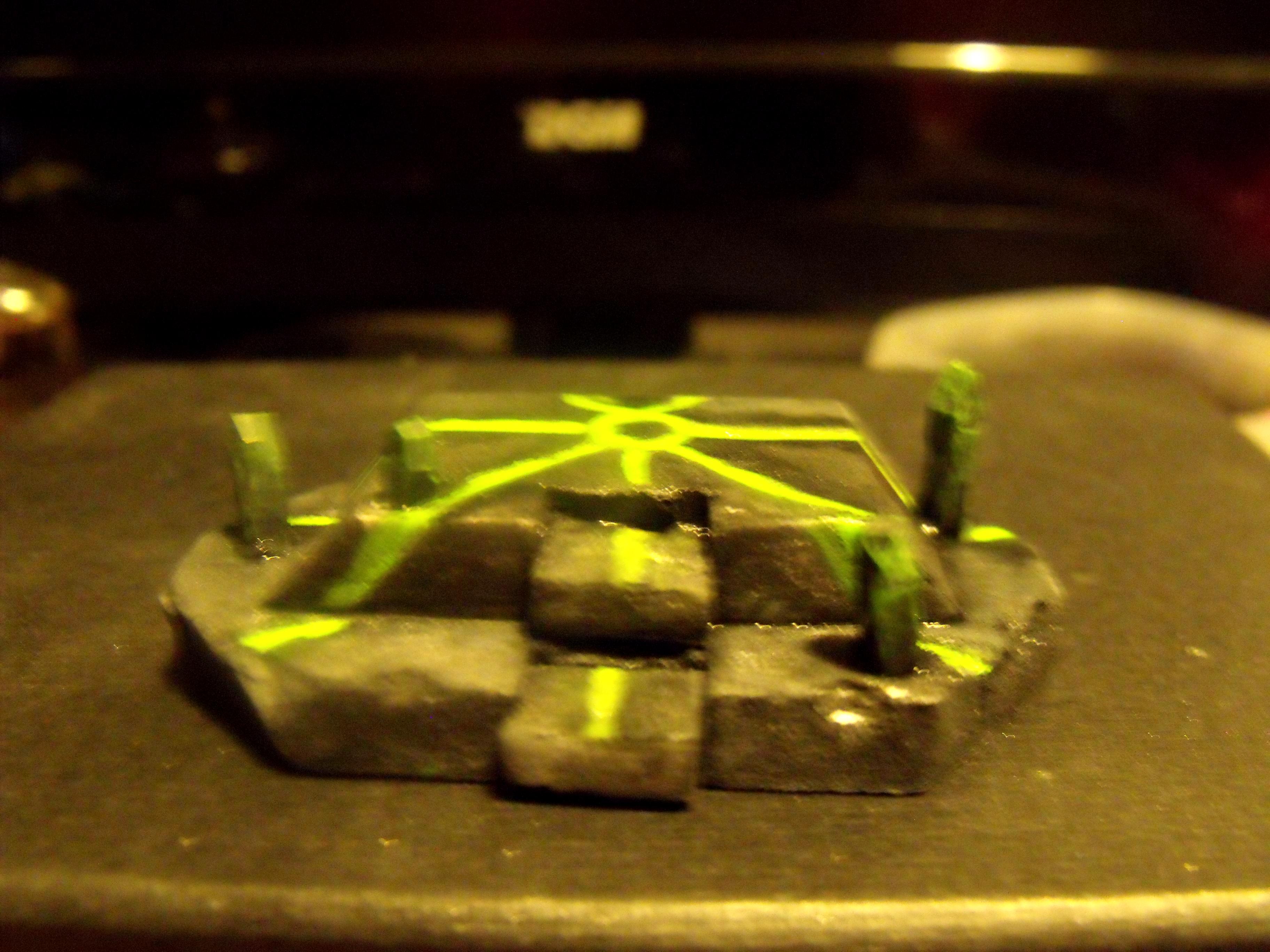 Necron Scenic Base