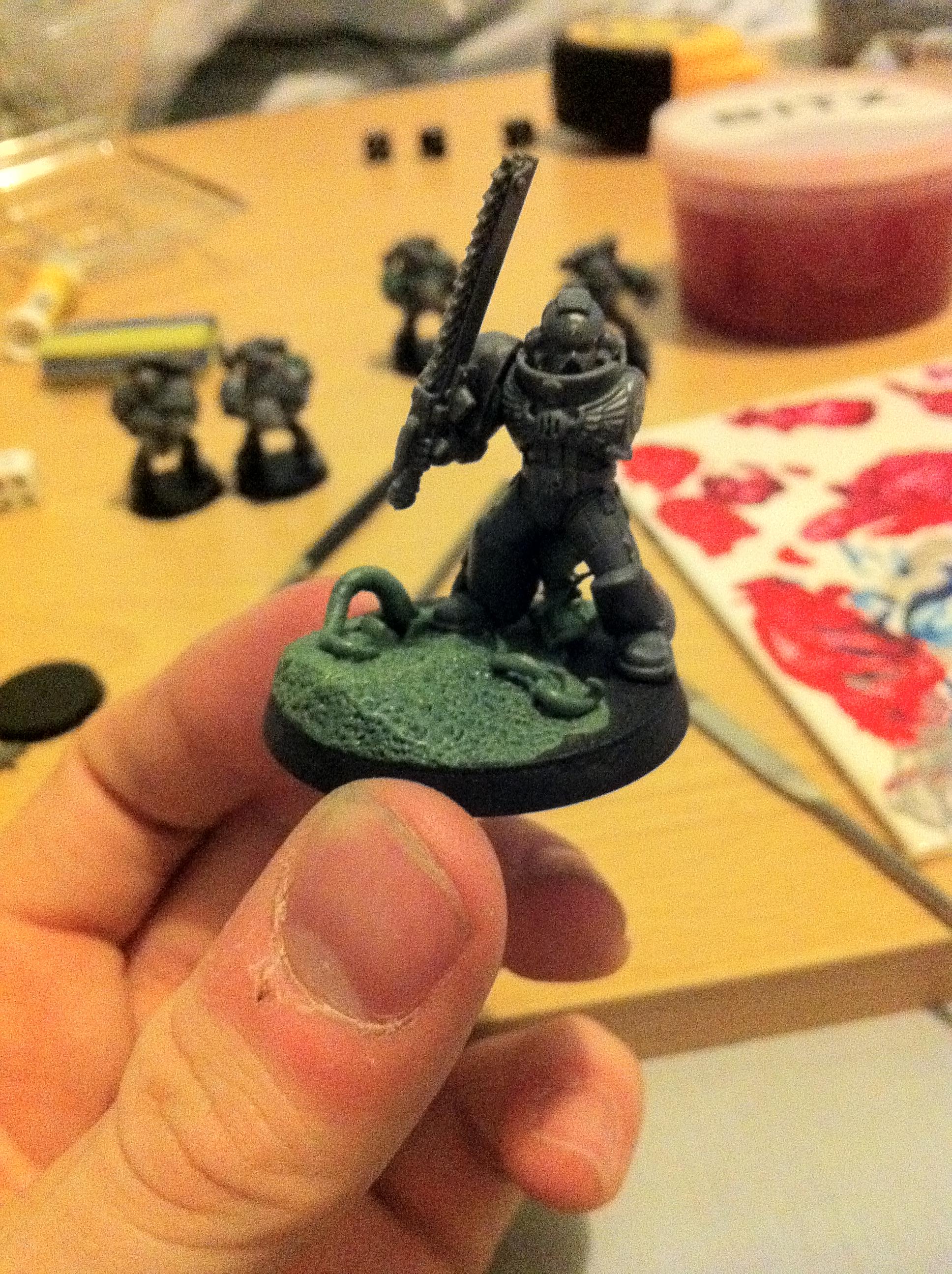 Deathwatch, Greenstuff, Killteam, Sternguard, Work In Progress