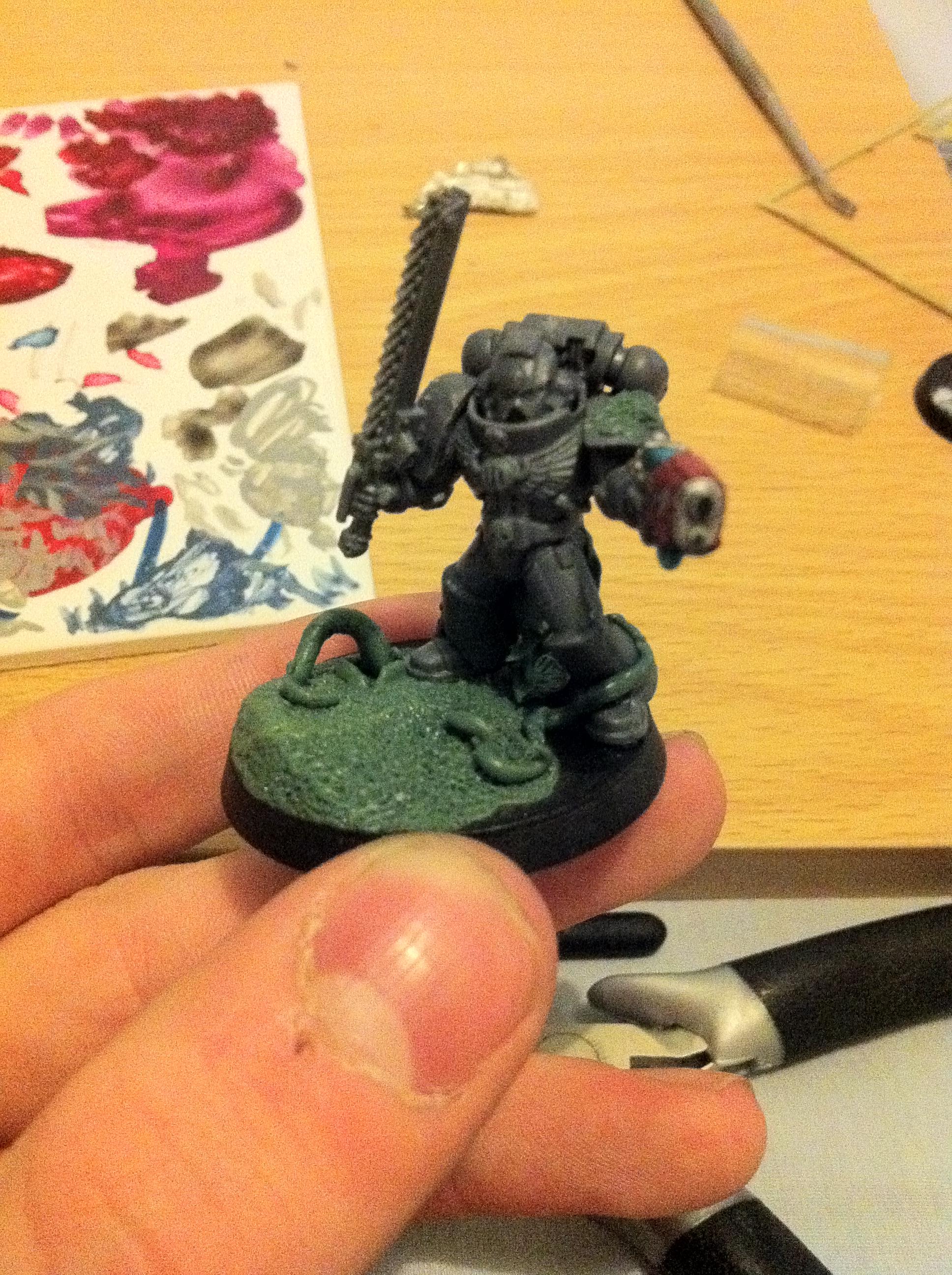 Deathwatch, Greenstuff, Killteam, Sternguard, Work In Progress