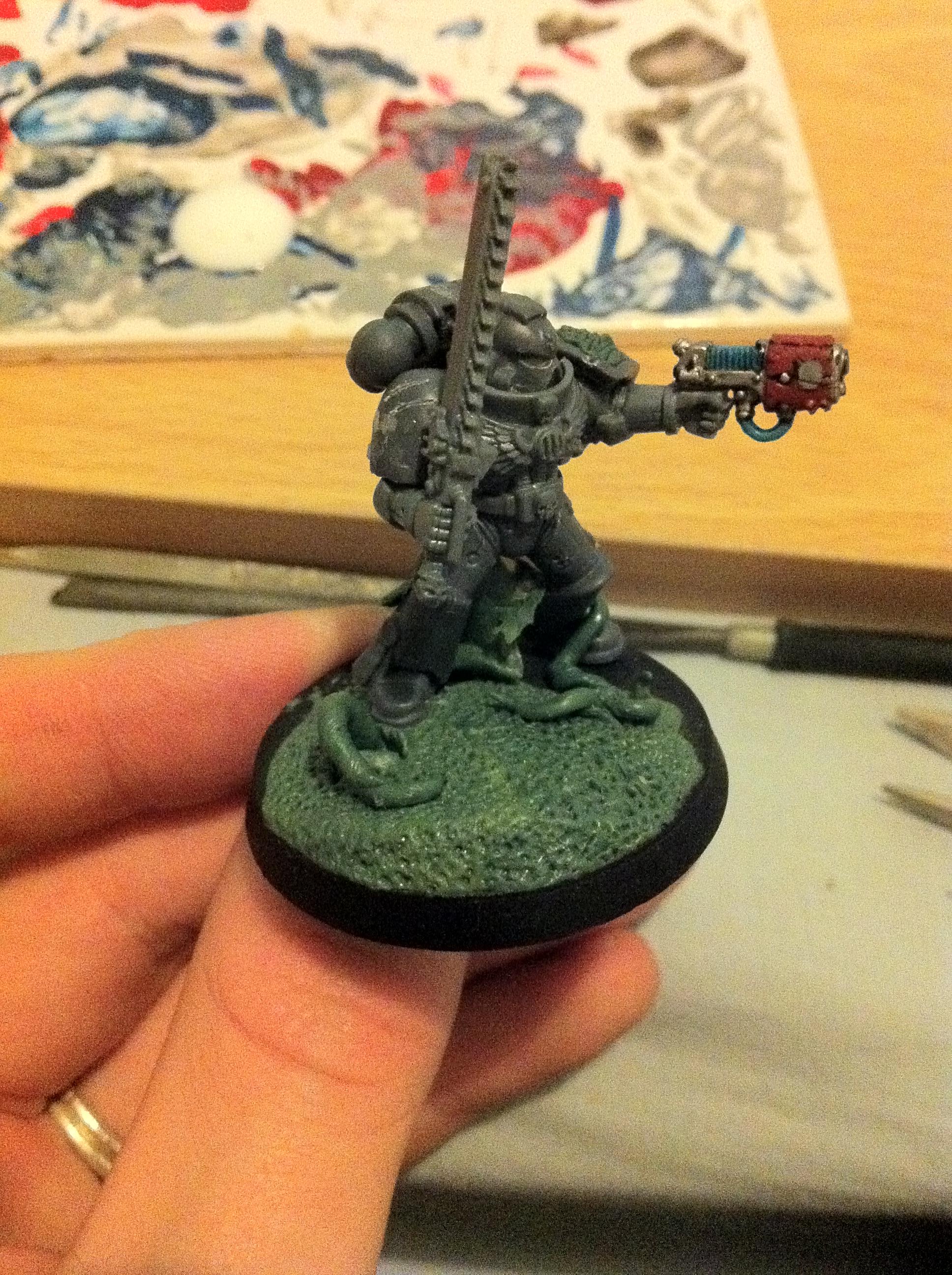 Deathwatch, Greenstuff, Killteam, Sternguard, Work In Progress