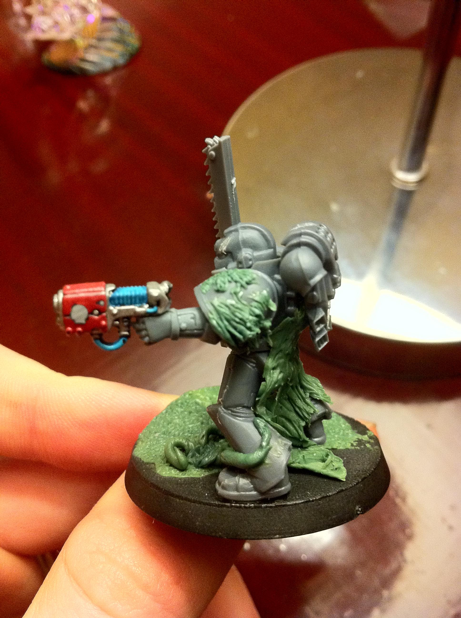 Deathwatch, Greenstuff, Killteam, Sternguard, Work In Progress