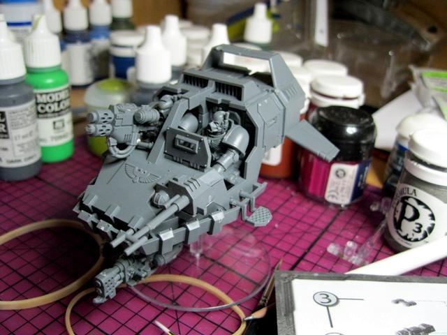 Space Marines, Warhammer 40,000, Work In Progress
