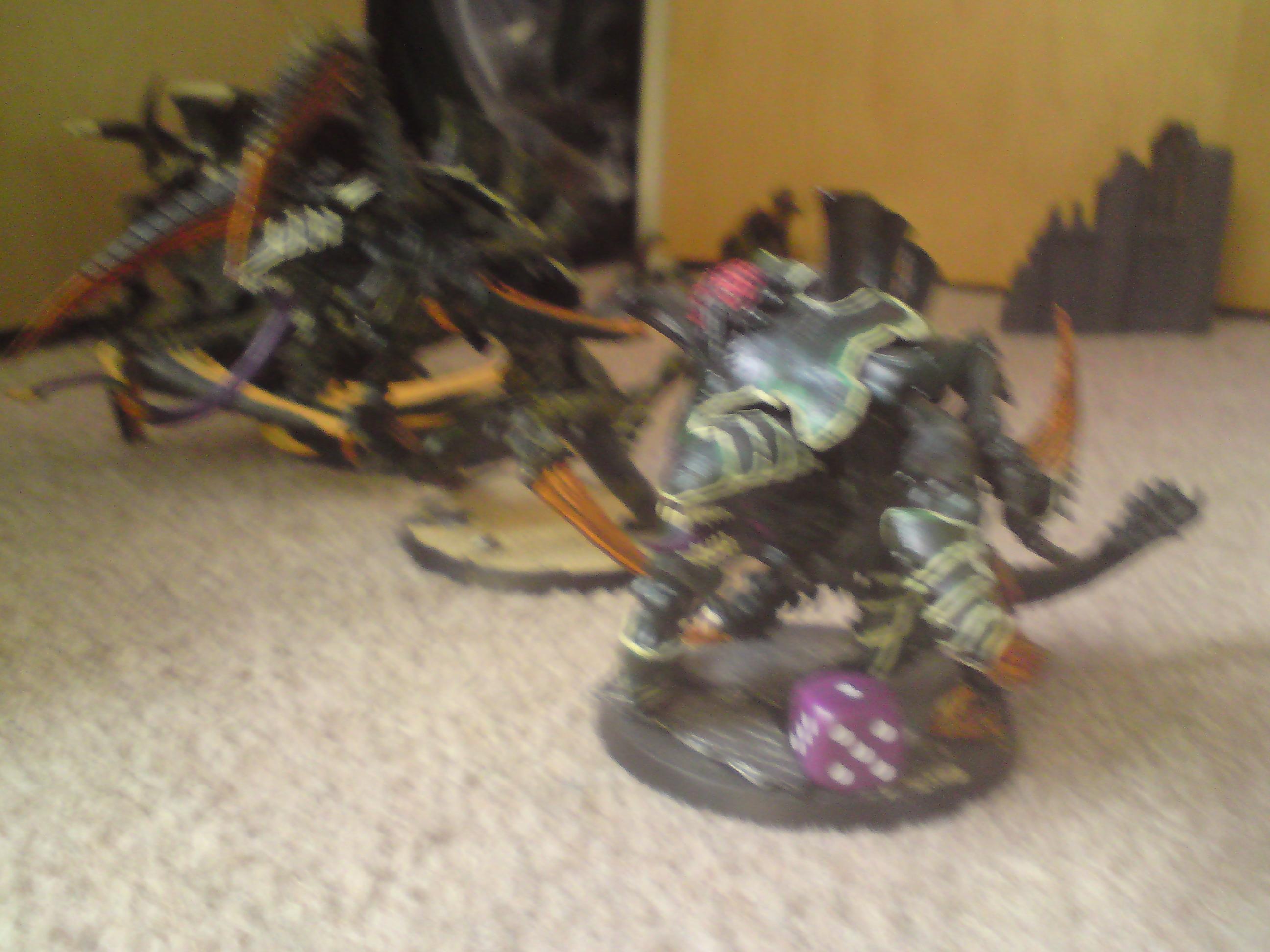 carnifex starts taking damage