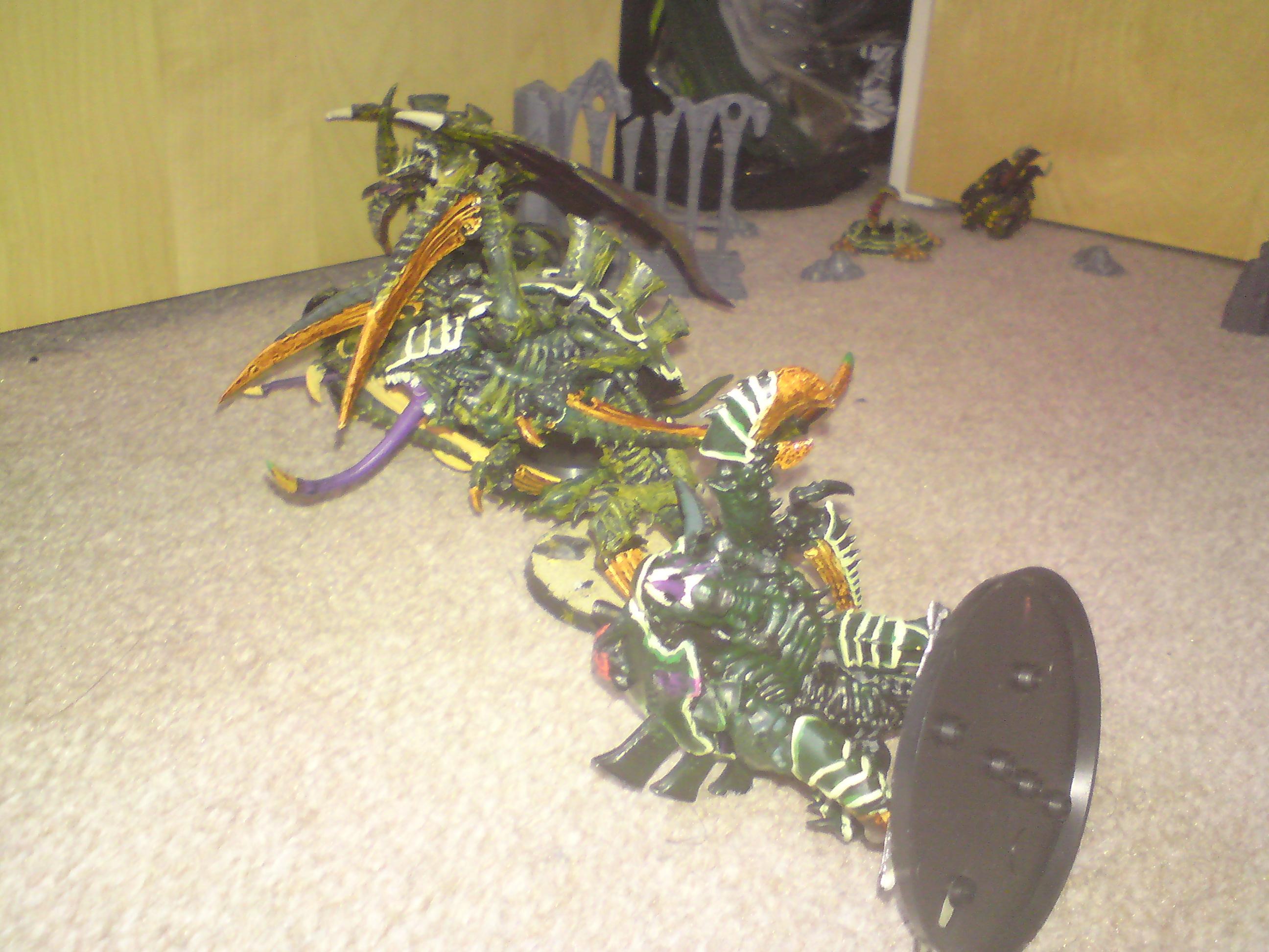 carnifex is killed whilst the other are screened by cover