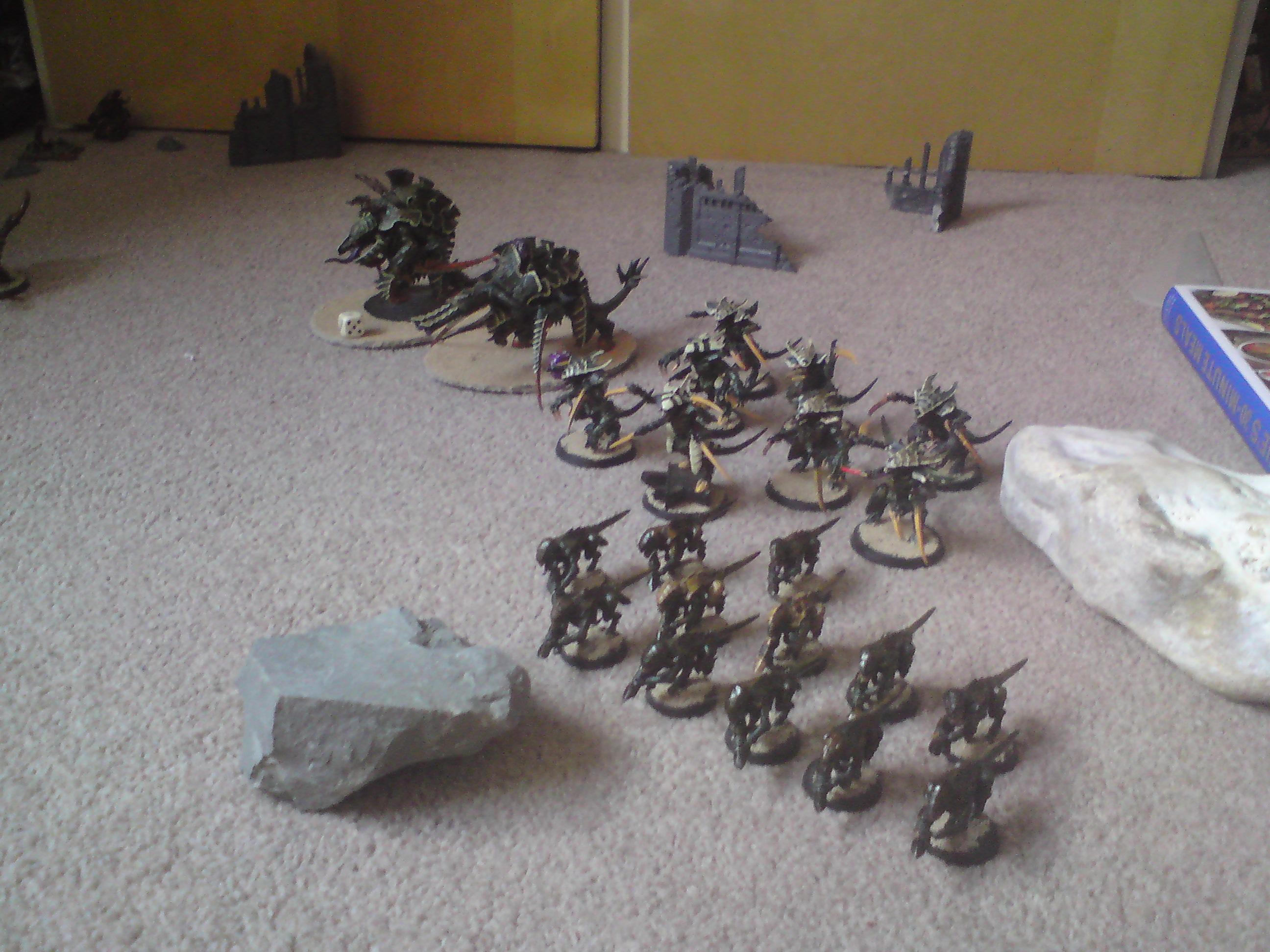 tyranid lines are deplenised