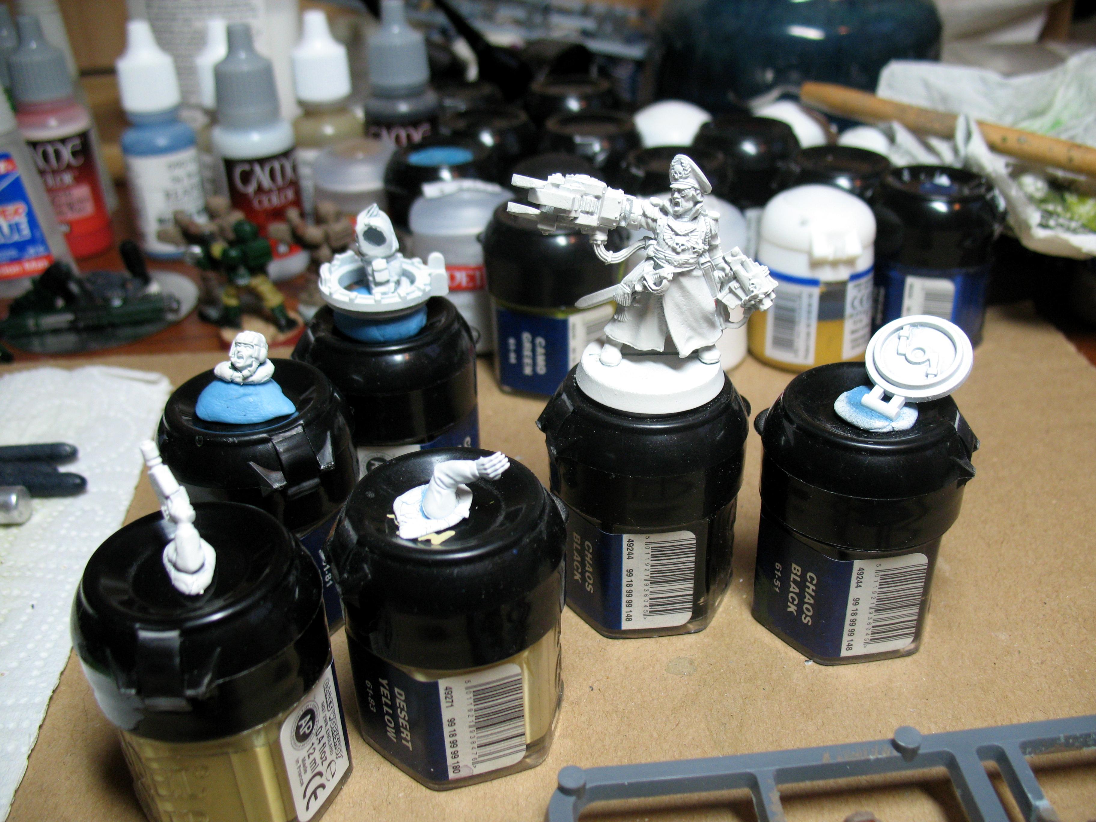 Cadians, Imperial Guard, Pask, Work In Progress, Yarrick