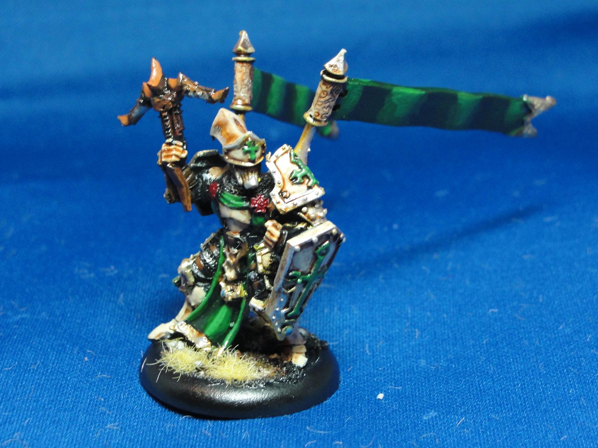 Warmachine, Protectorate of Menoth, Knights Exemplar Errant Seneschal