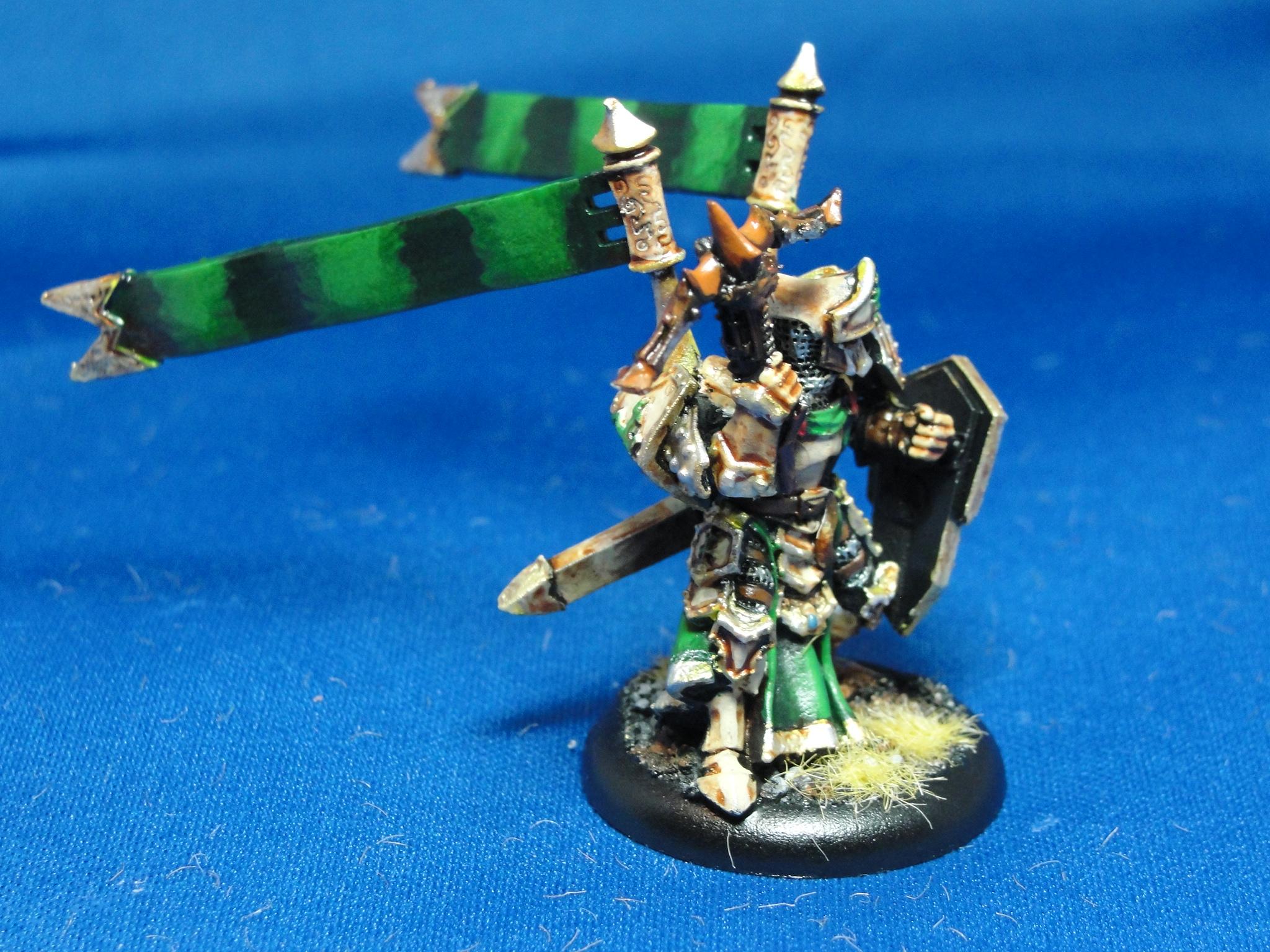 Warmachine, Protectorate of Menoth, Knights Exemplar Errant Seneschal