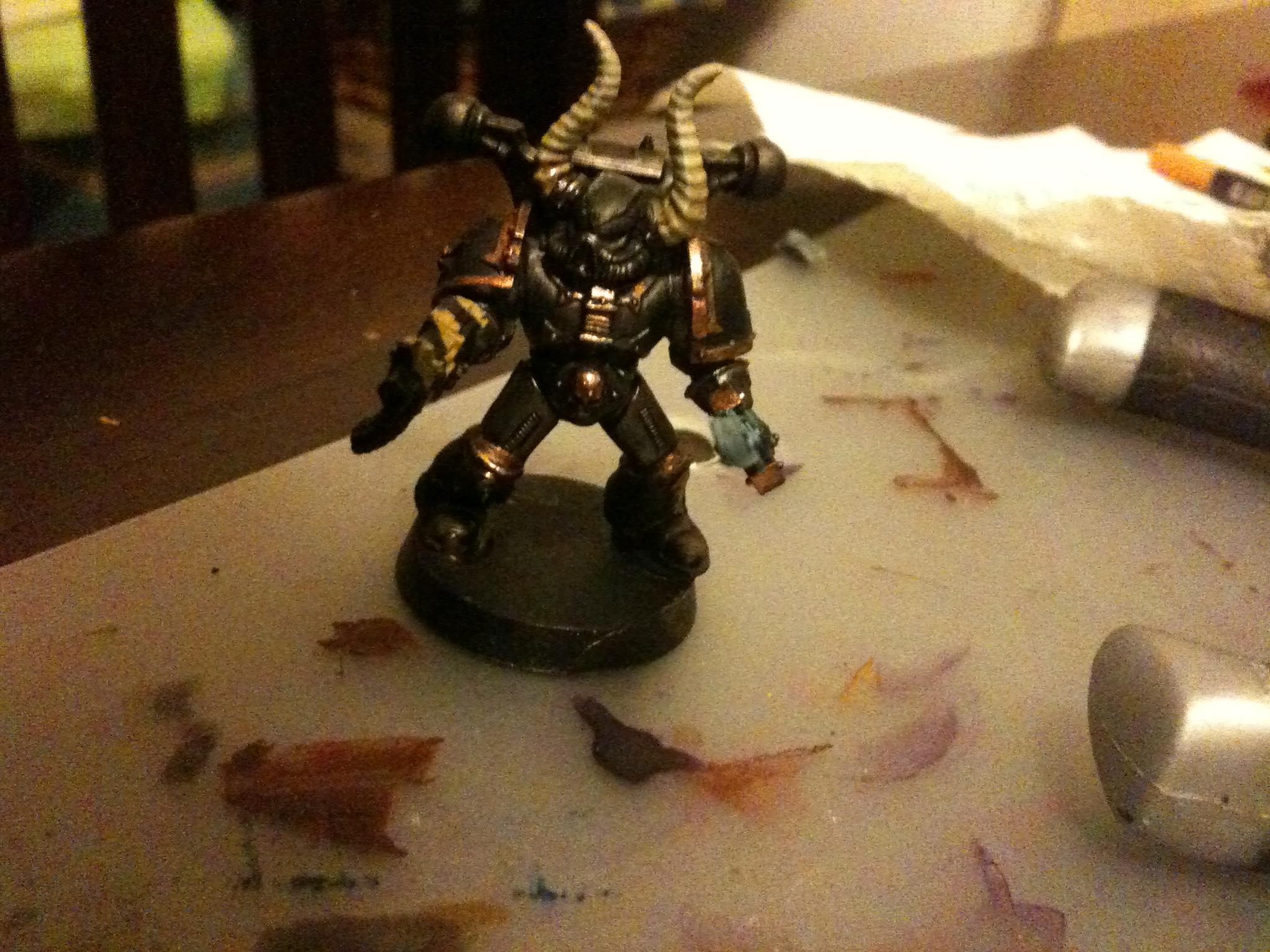 Aspiring Champion, Iron Warriors, Work In Progress