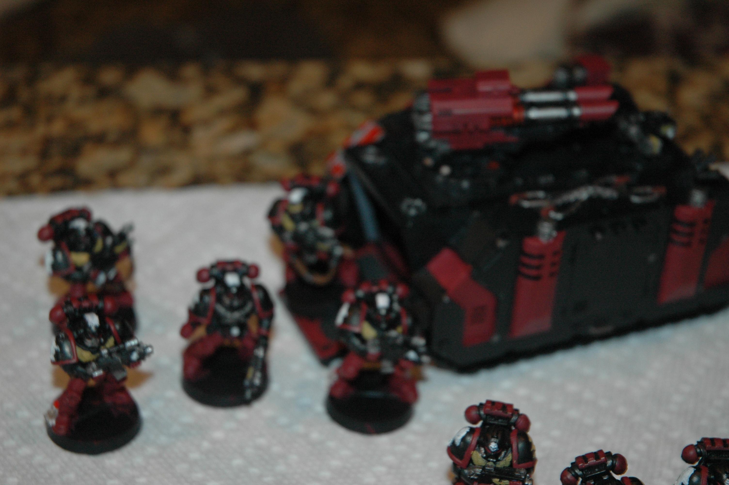 Sternguard Squad in a Razorback