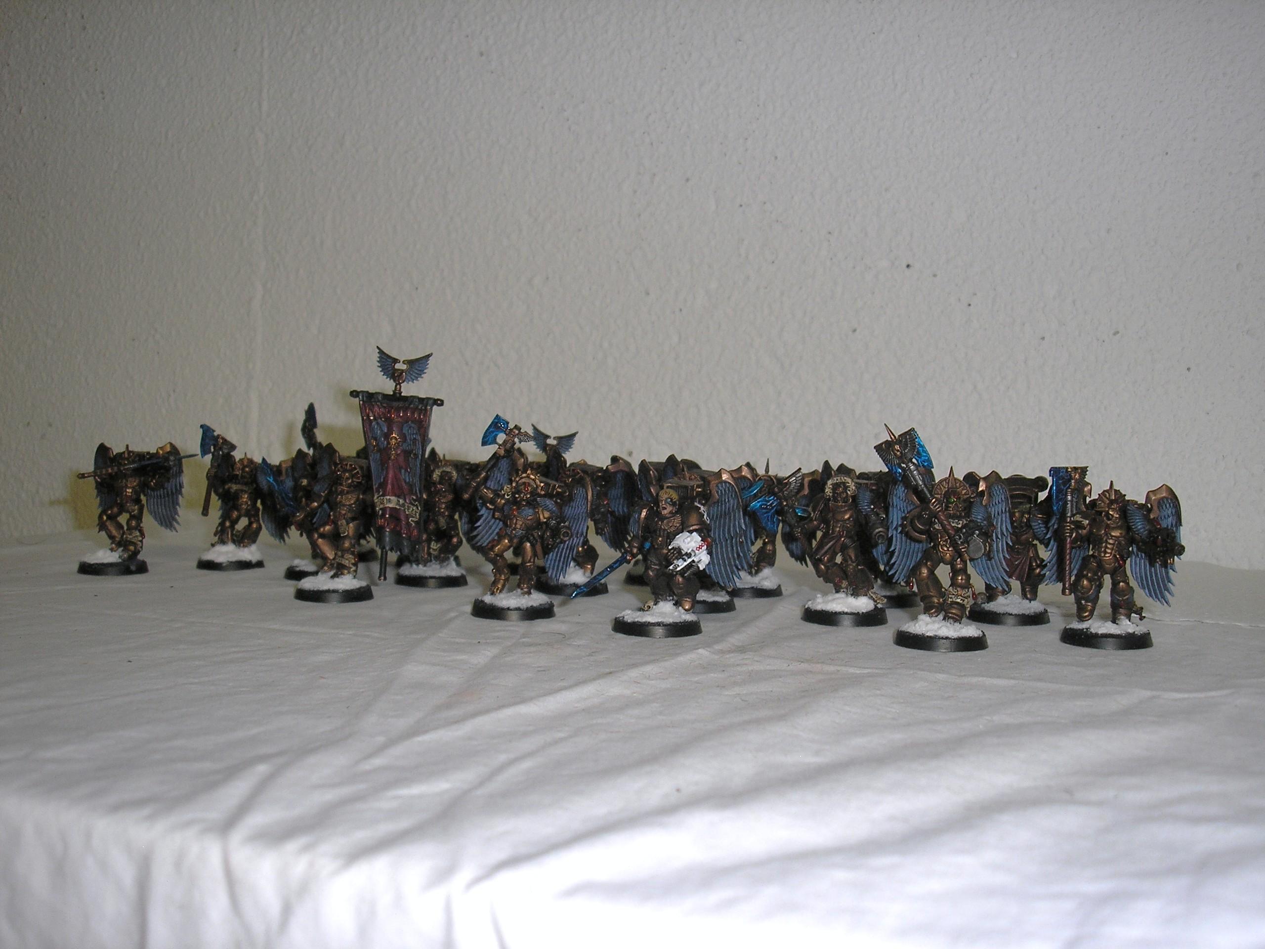 Assault Marines, Blood Angels, Sanguinary Guard, Warhammer 40,000