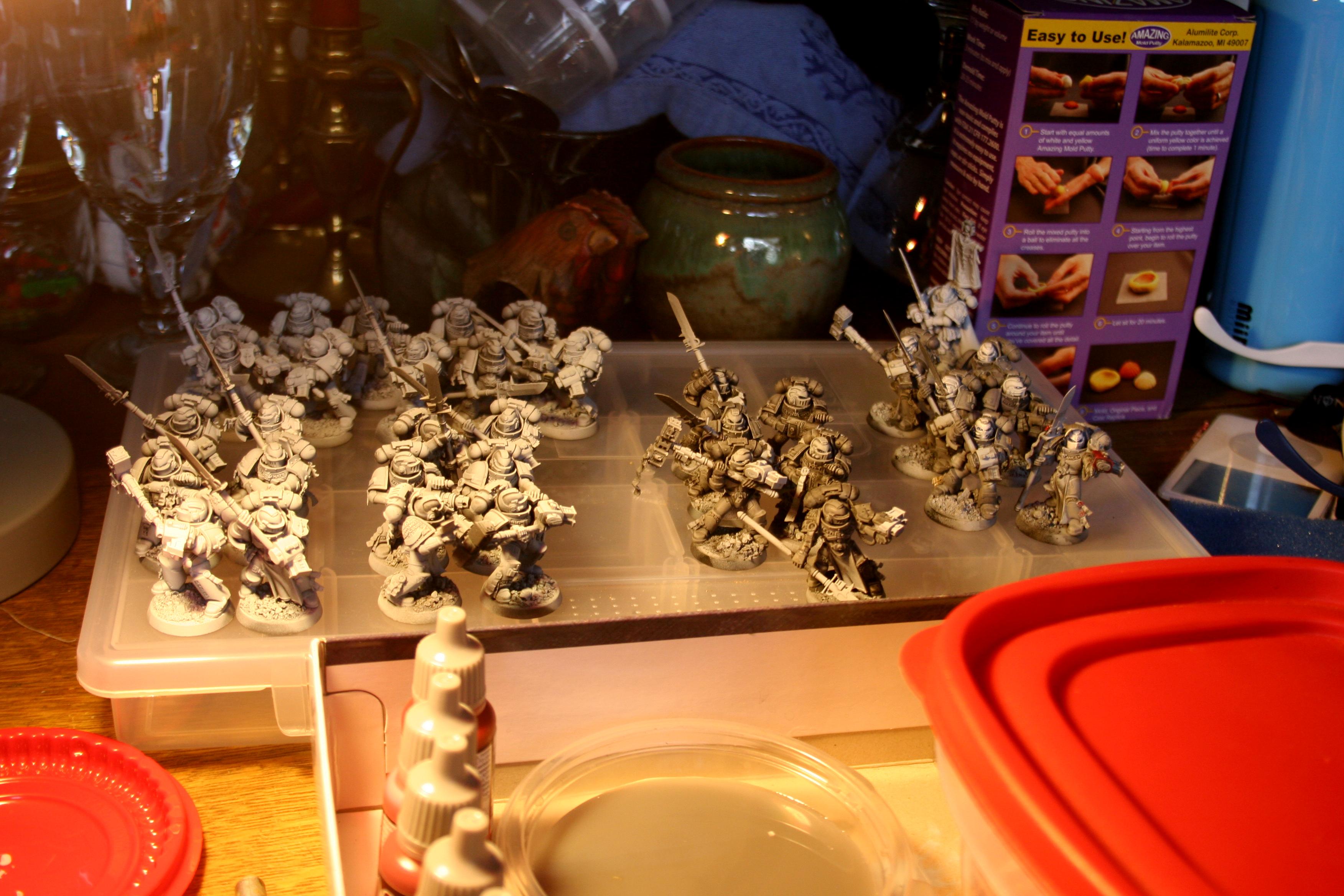 Grey Knights Purifier Castellan Crowe Grey Drybrush