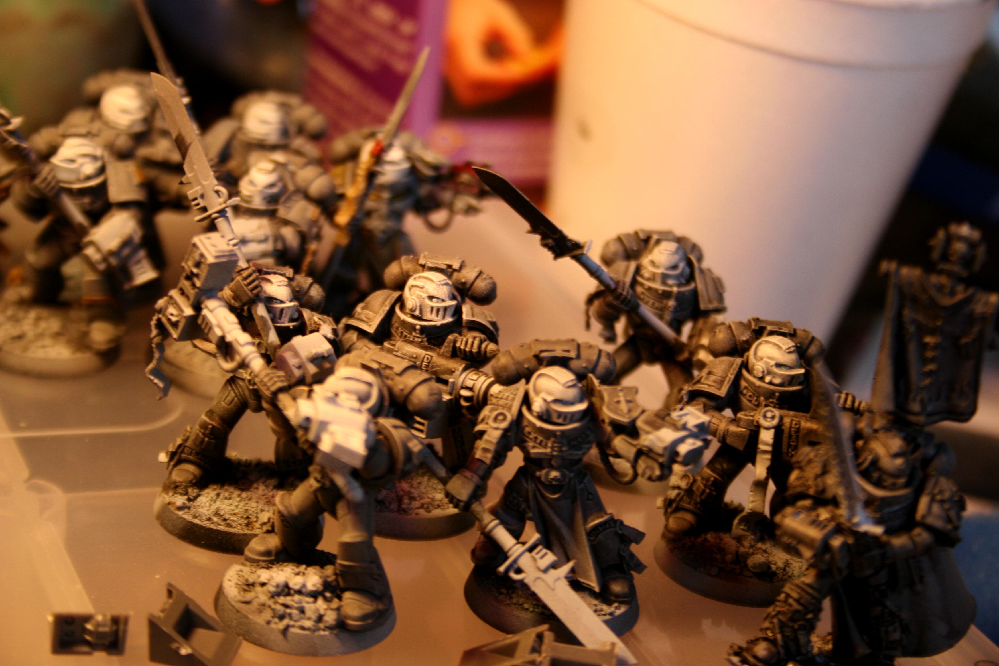 Grey Knights Purifier Castellan Crowe Grey Drybrush