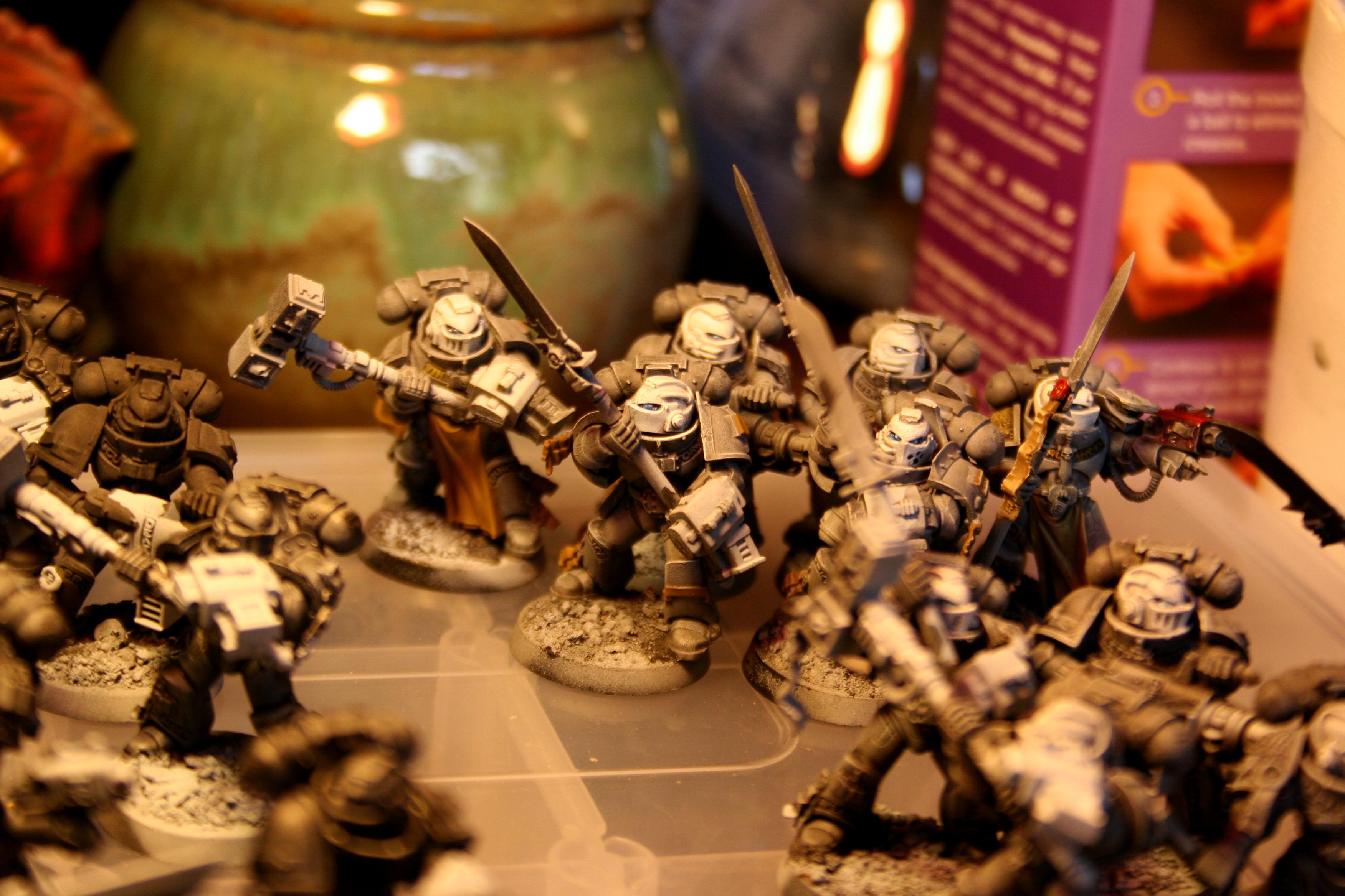 Grey Knights Purifier Castellan Crowe Grey Drybrush