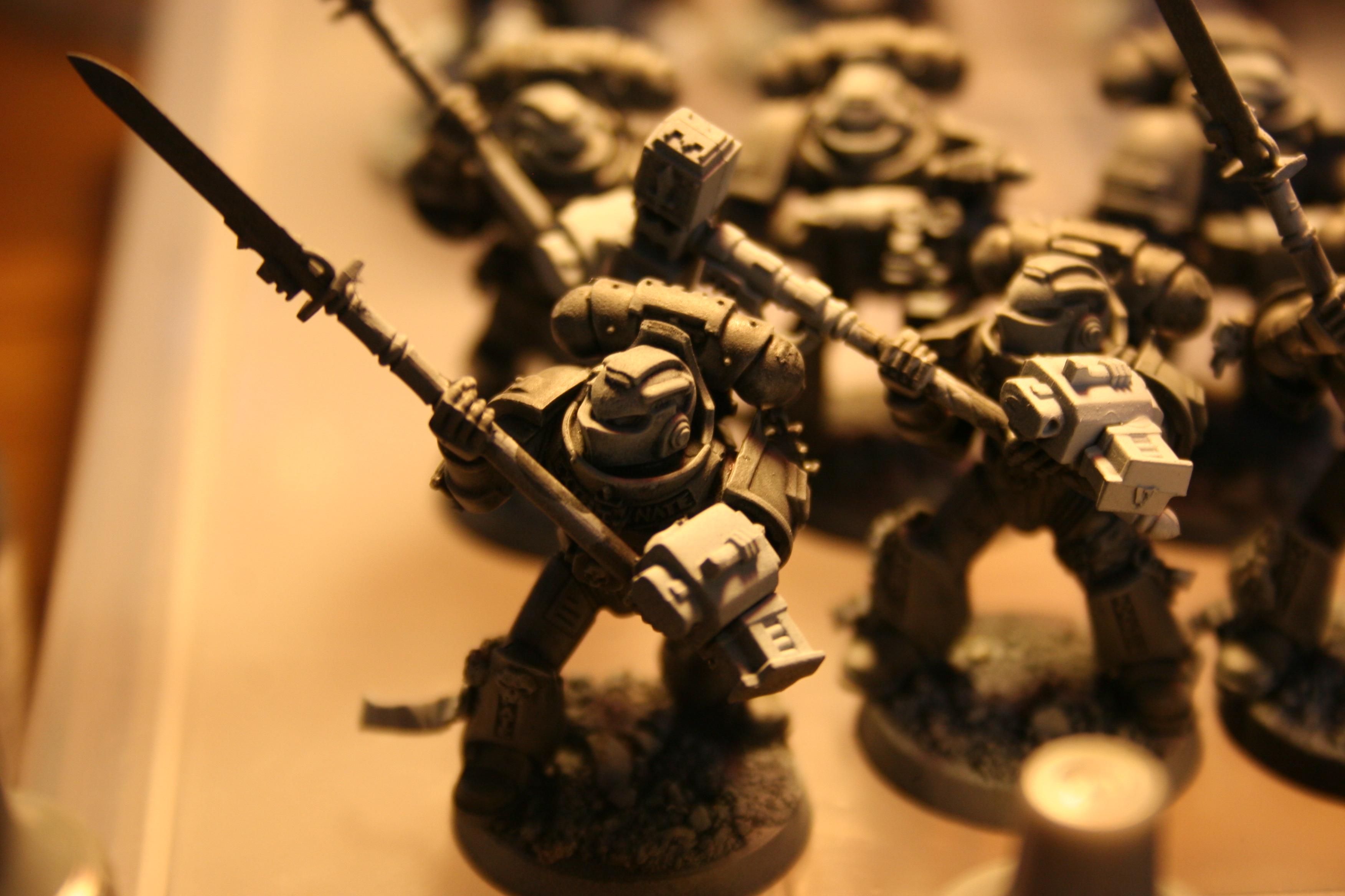 Castellan, Crowe, Drybrush, Grey, Grey Knights, Purifier