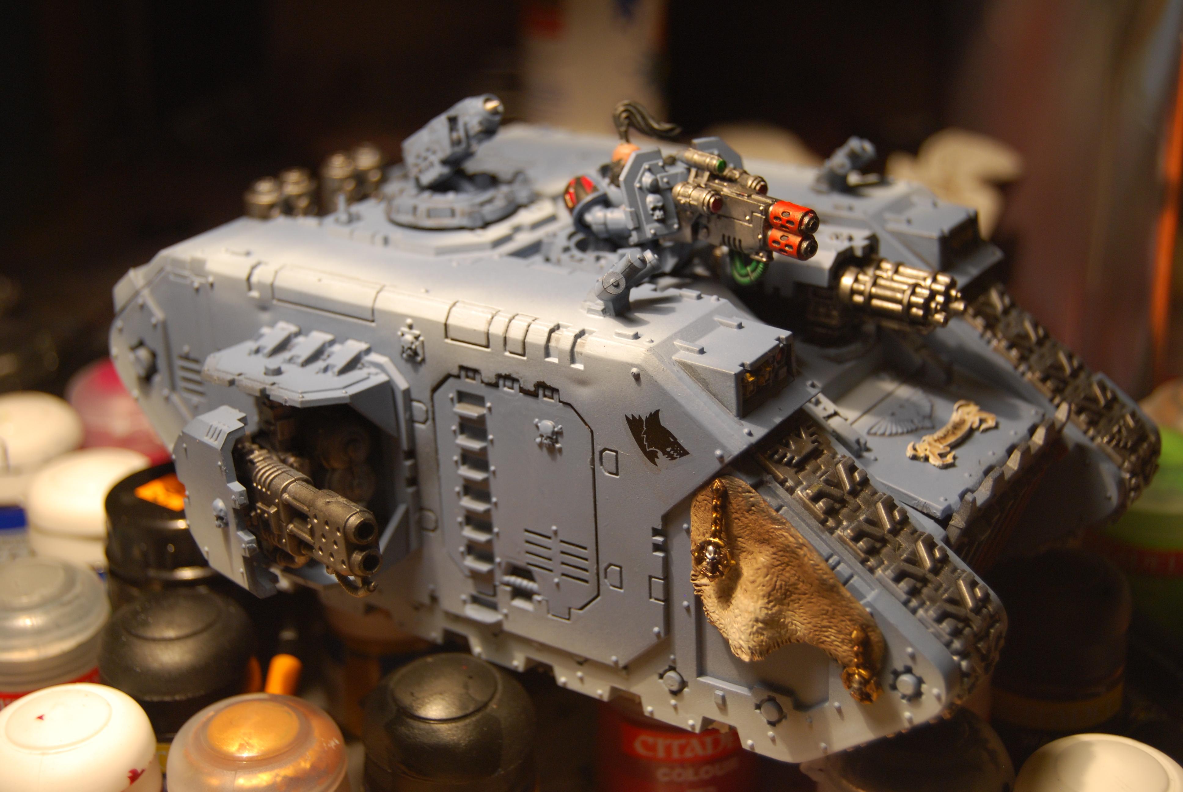 Conversion, Land Raider Redeemer, Space Wolves, Warhammer 40,000
