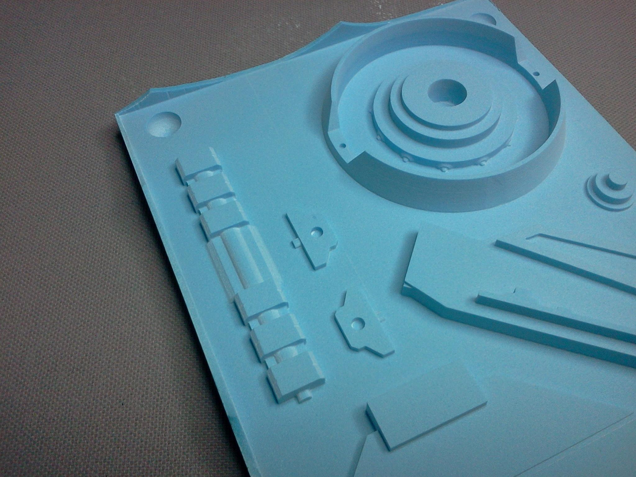 Part of the master for the Valkyrie kit