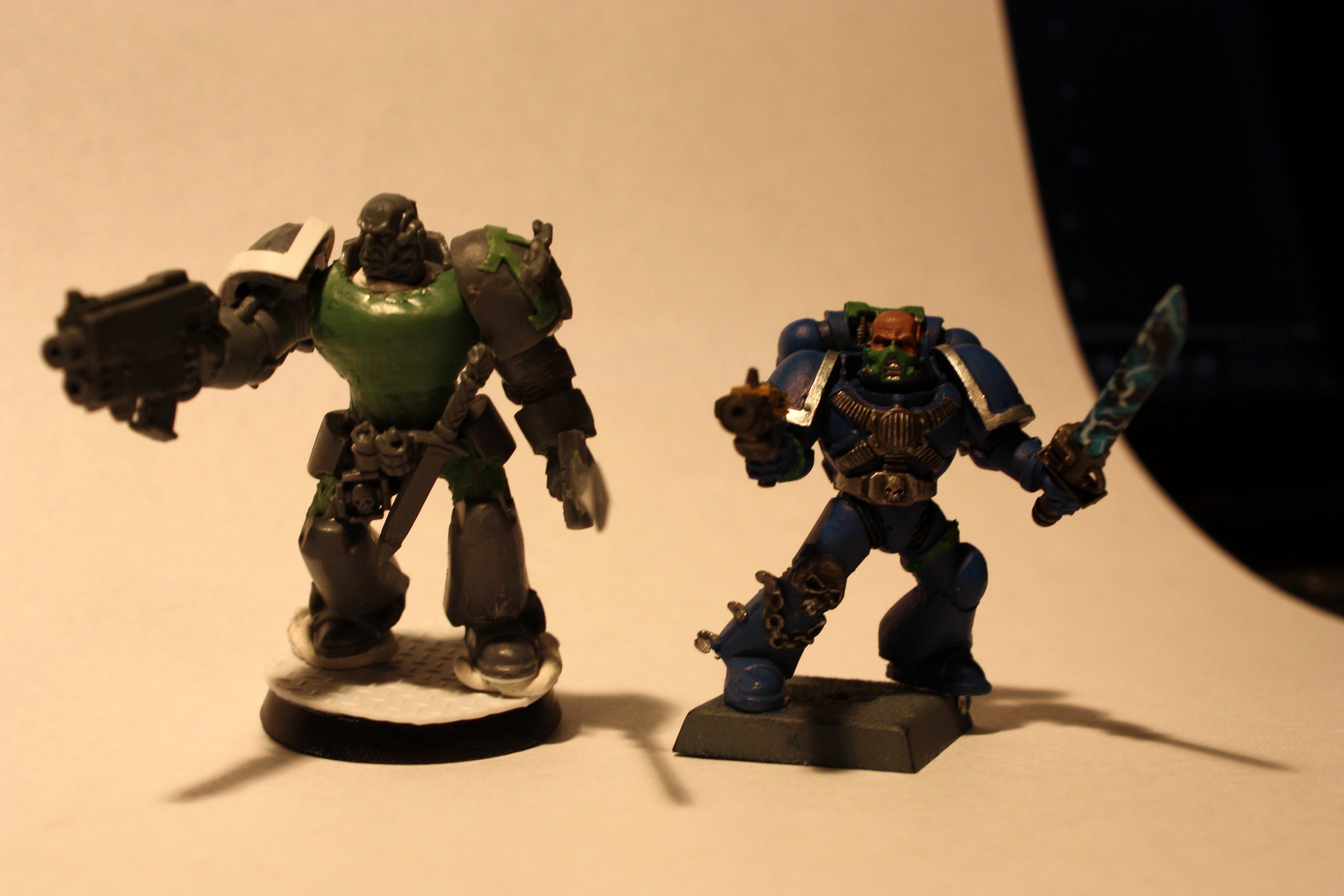 Alpharius, Apha Legion, Pre-heresy, True Scale