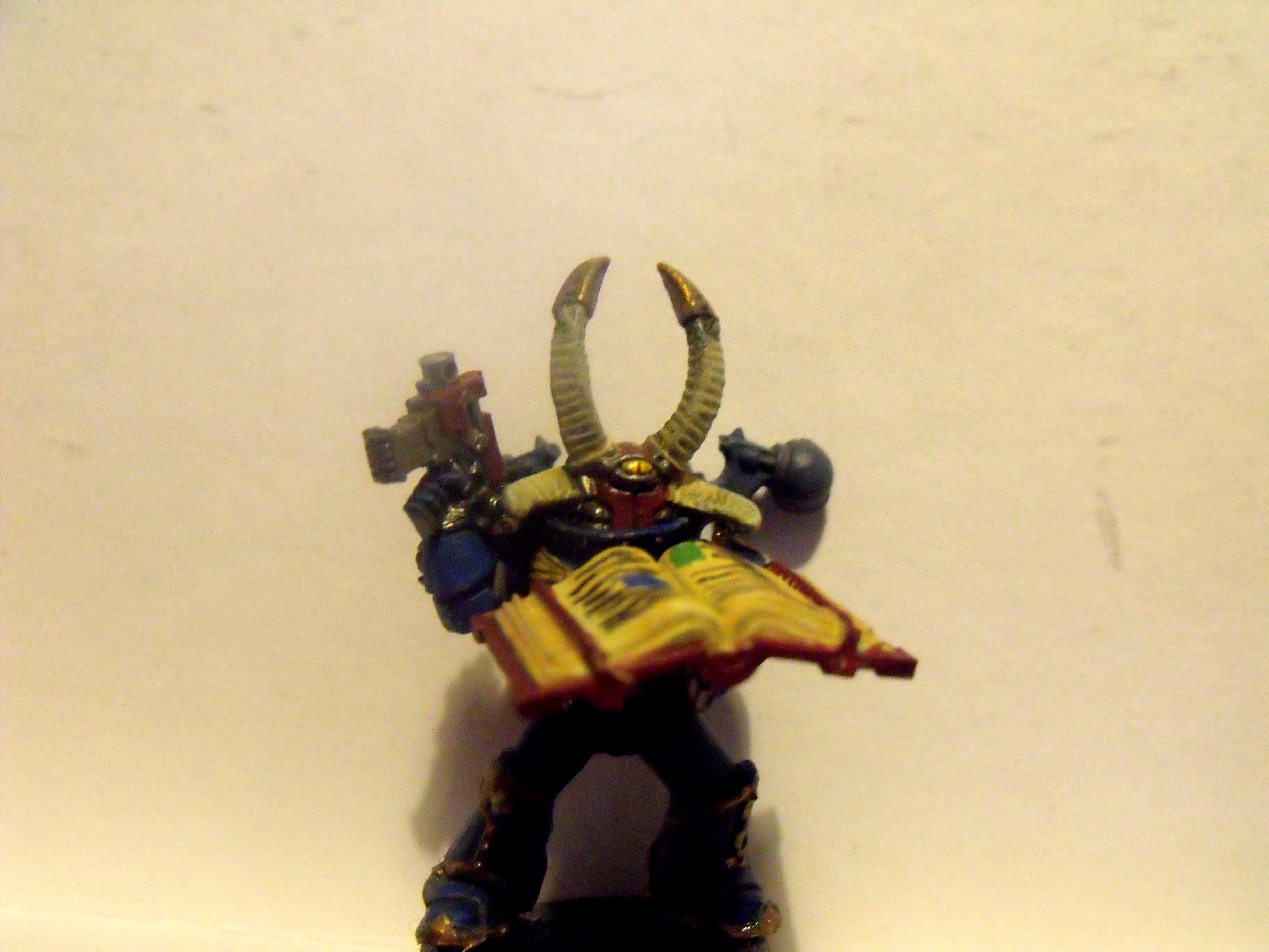 My Sorcerer WIP for my Tzentian-Themed CSM Army