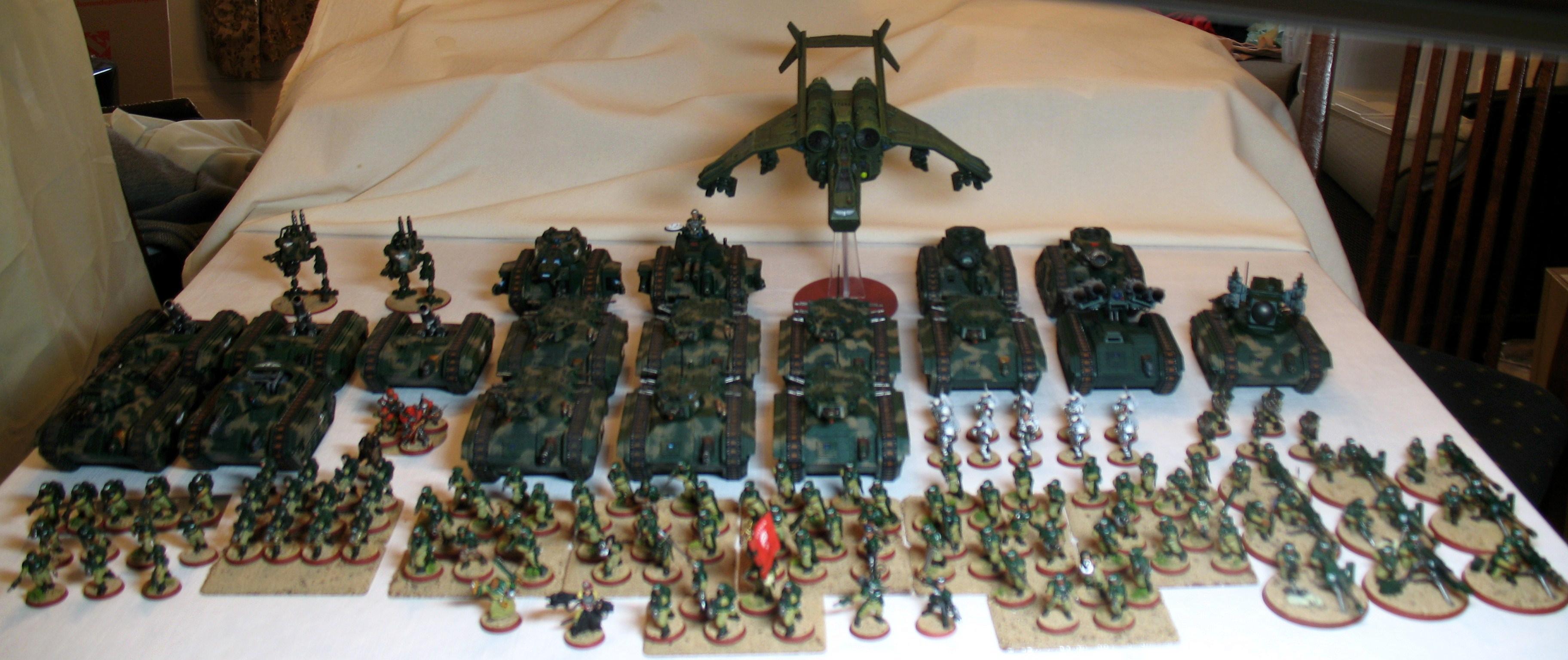 Army, Cadians, Imperial Guard, Warhammer 40,000