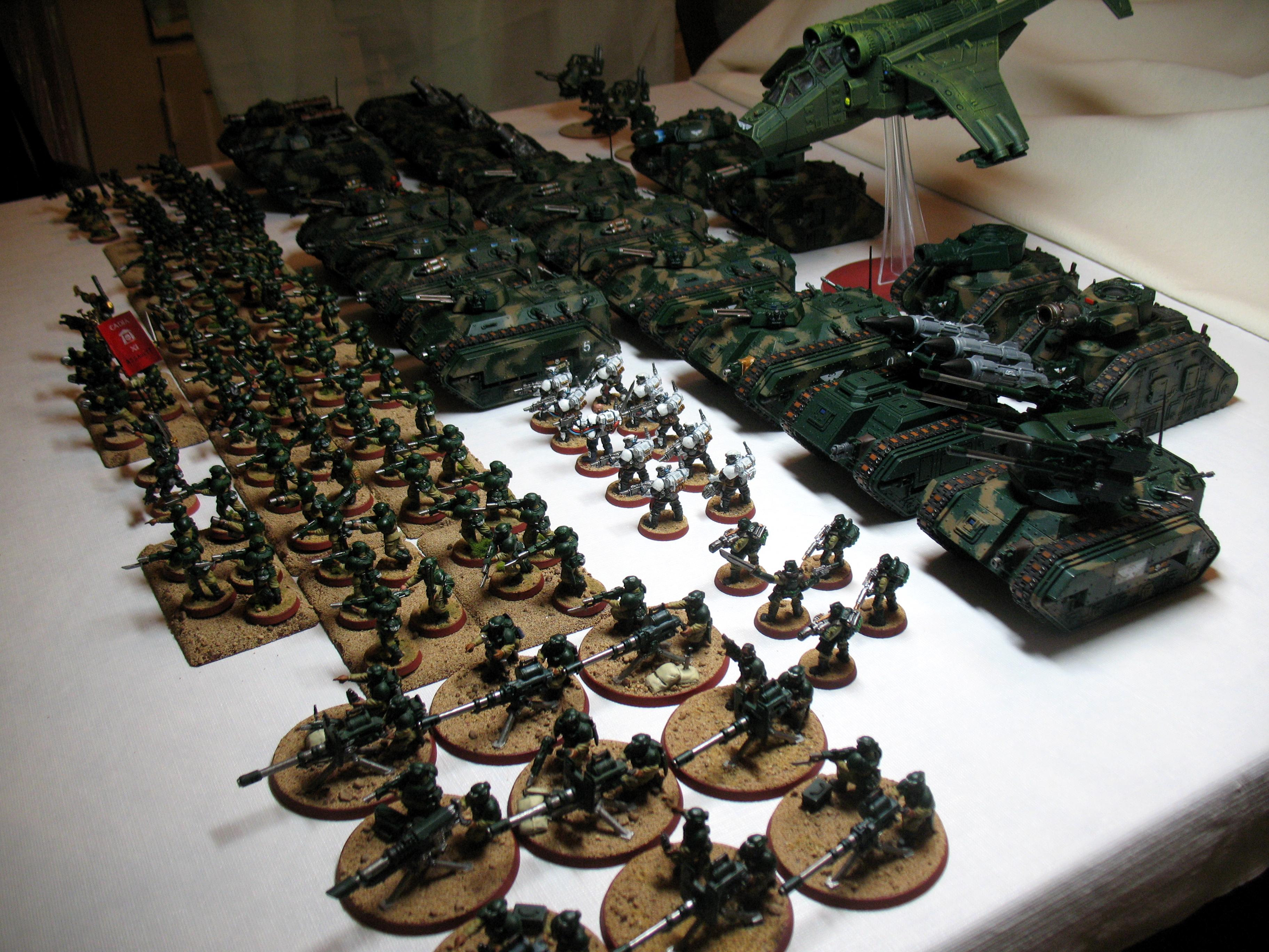 Army, Cadians, Imperial Guard, Warhammer 40,000