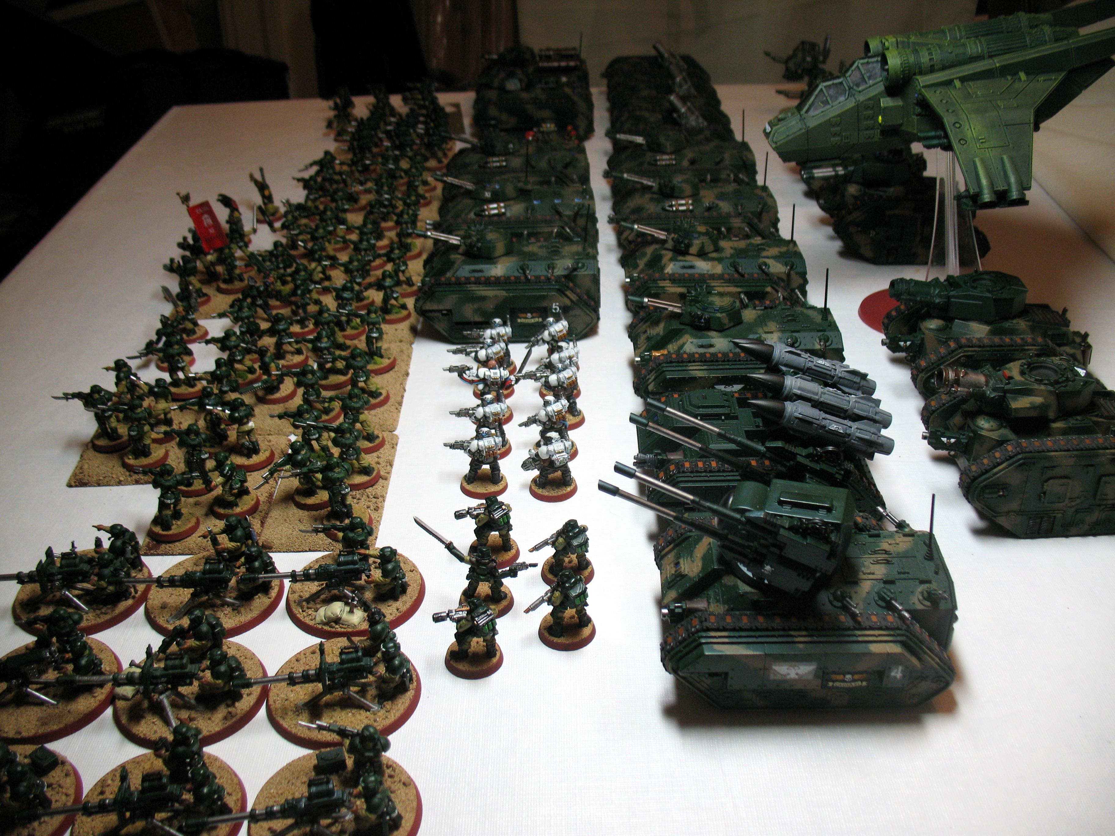 Army, Cadians, Imperial Guard, Warhammer 40,000