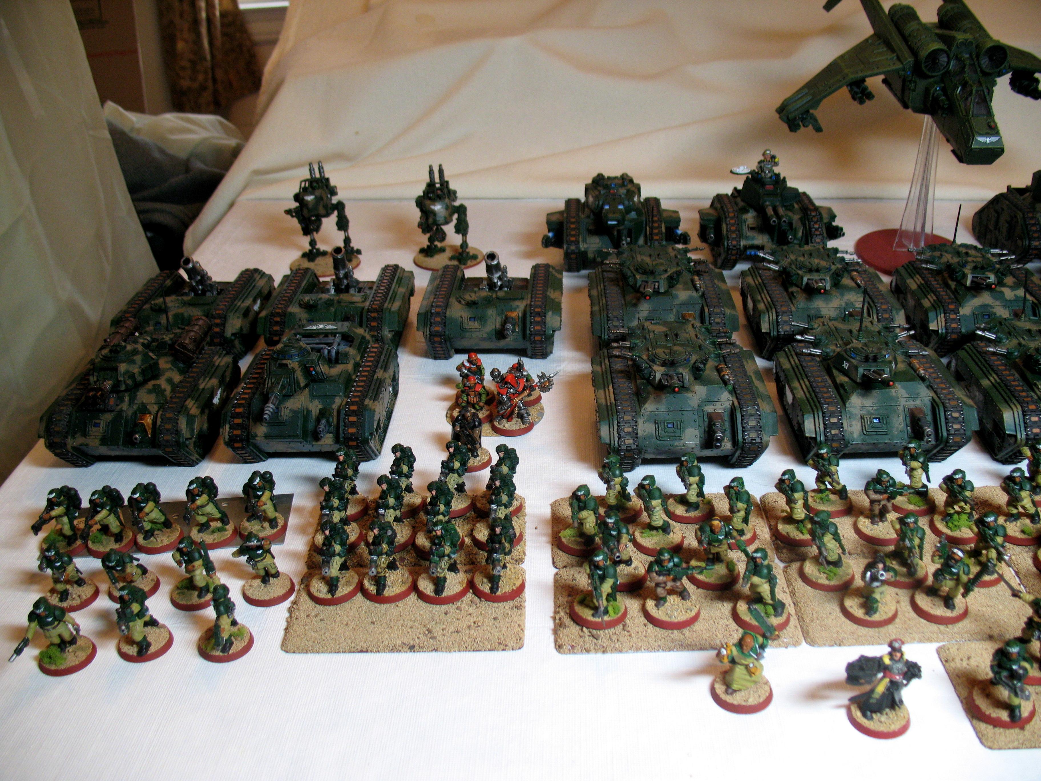 Army, Cadians, Imperial Guard, Warhammer 40,000