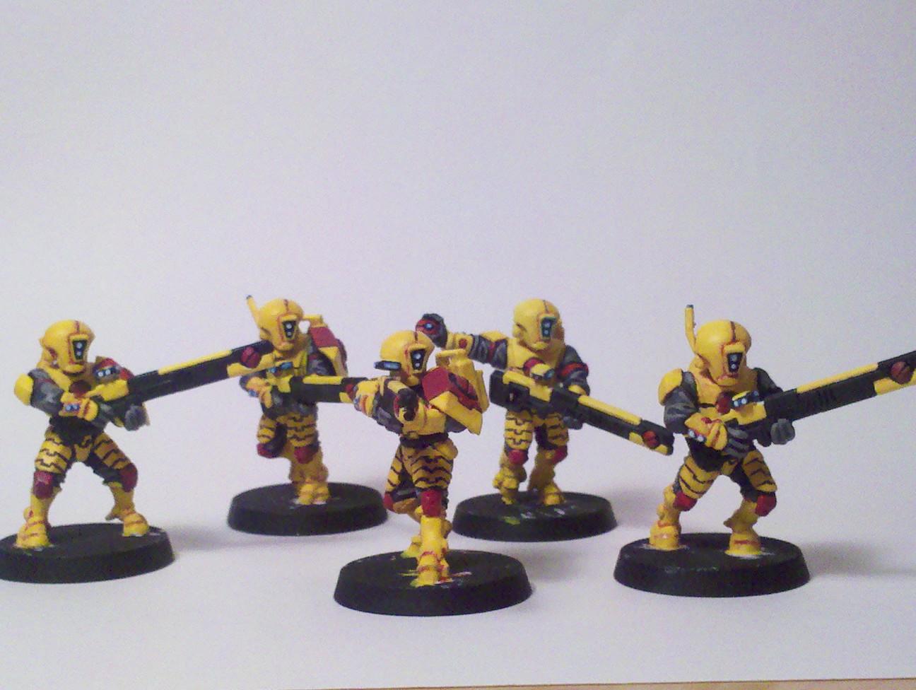 Fire Warriors, Tau, fire warrior WIP