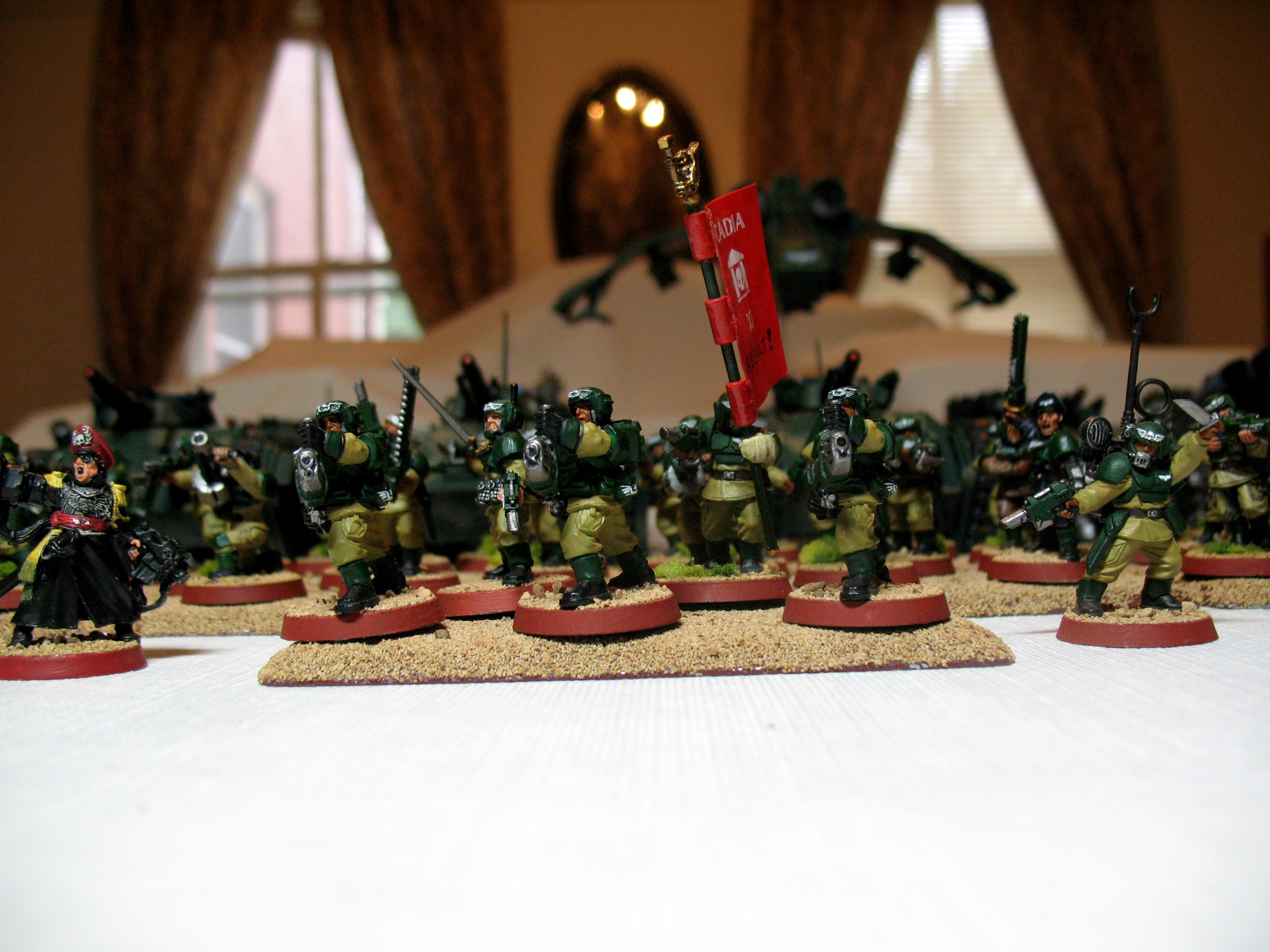 Army, Cadians, Imperial Guard, Warhammer 40,000