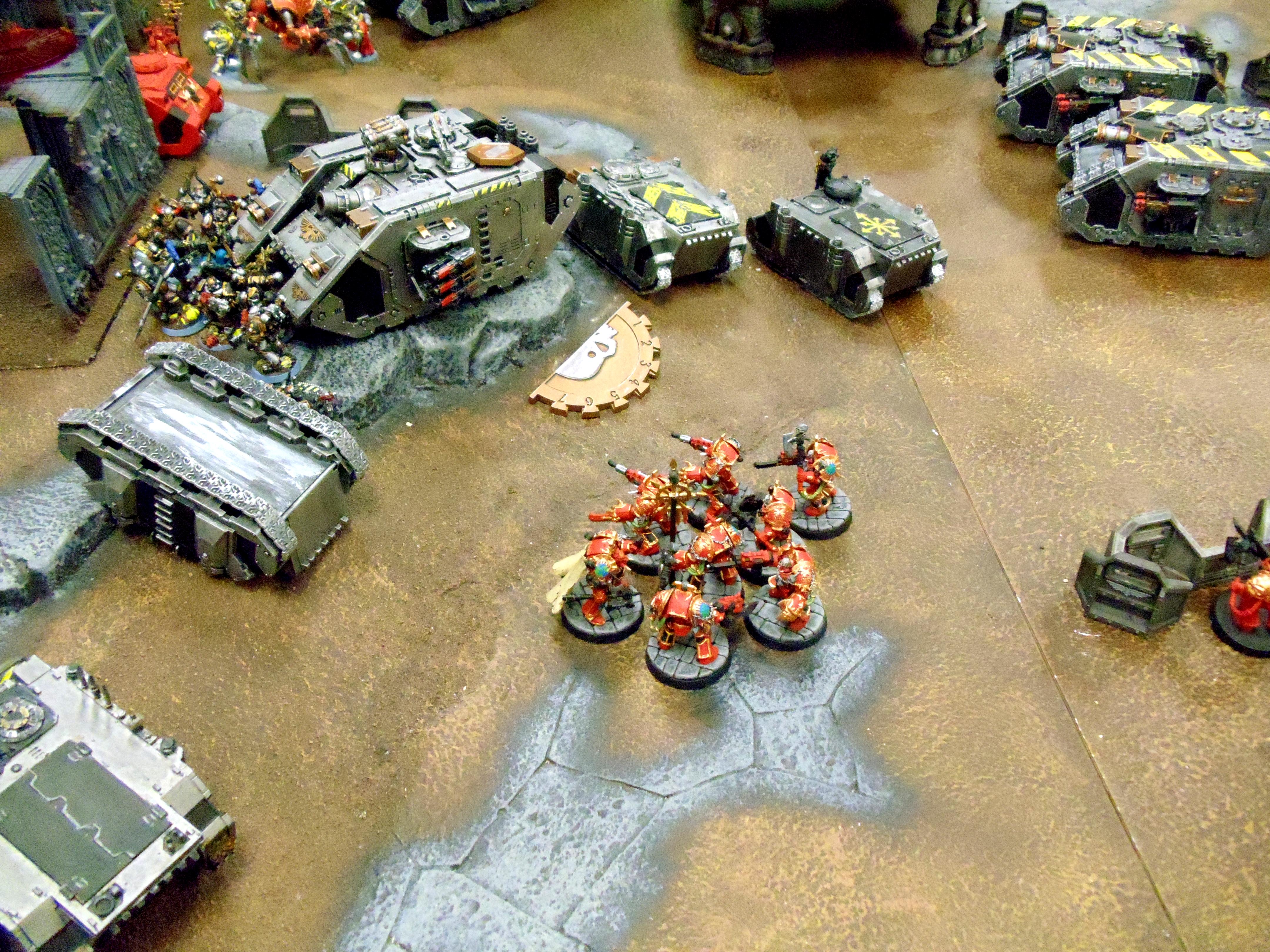 Apocalypse, Battle Report, Chaos, Chaos Space Marines, Daemons, Iron Warriors