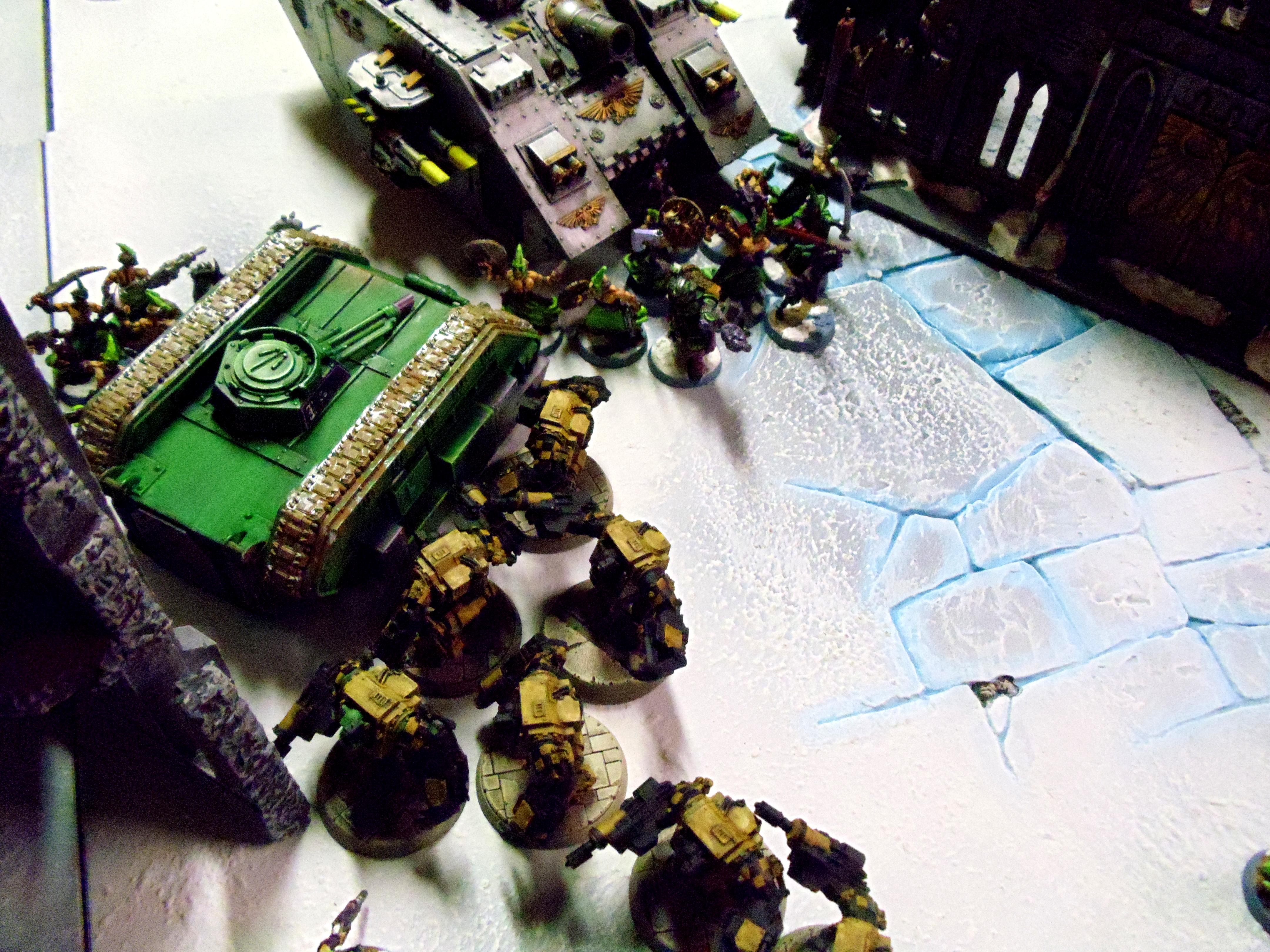 Apocalypse, Battle Report, Chaos, Chaos Space Marines, Daemons, Iron Warriors