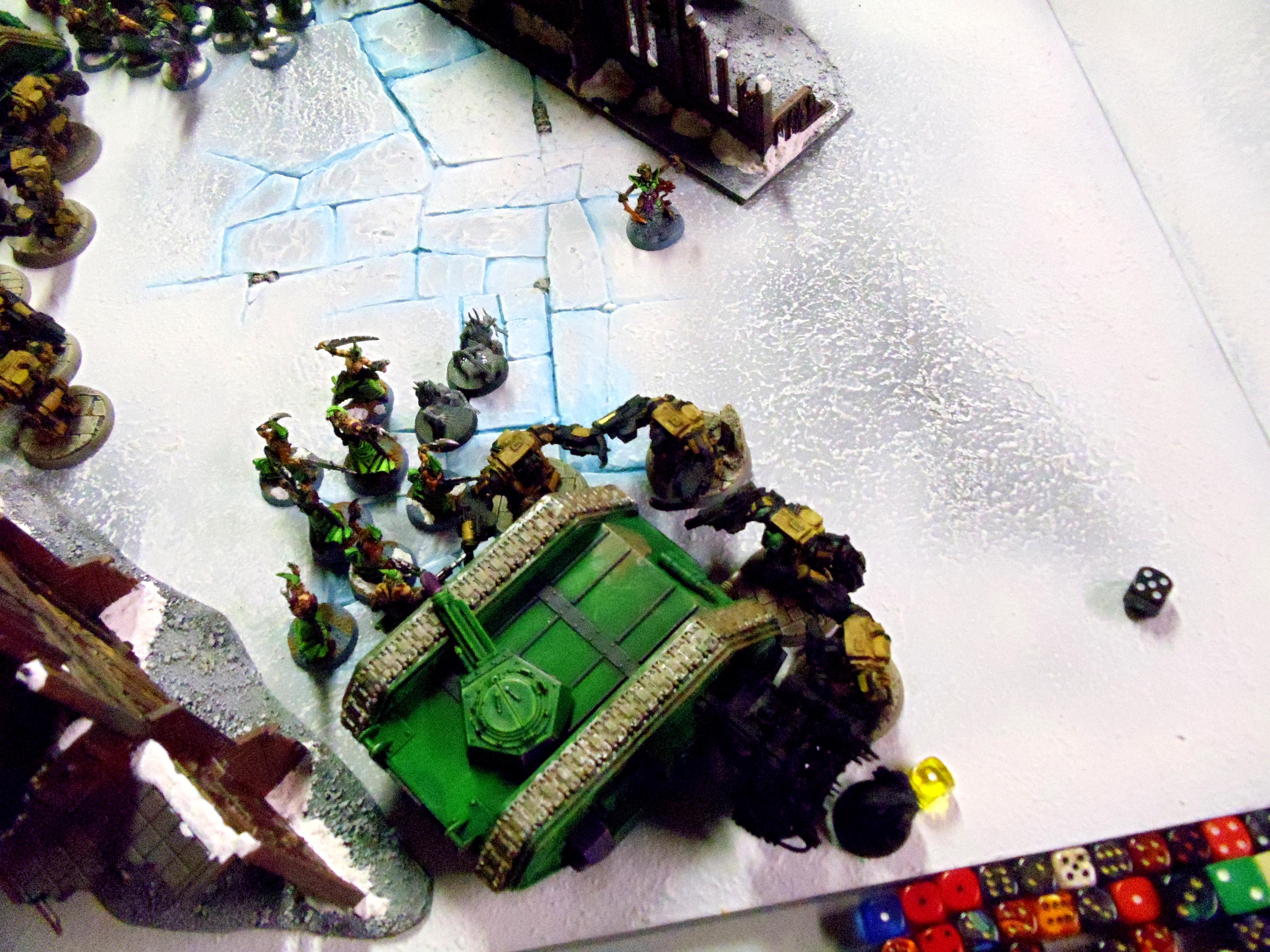 Apocalypse, Battle Report, Chaos, Chaos Space Marines, Daemons, Iron Warriors