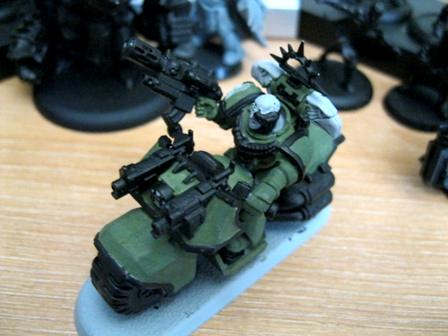Bike, Space Marines, Warhammer 40,000, Work In Progress