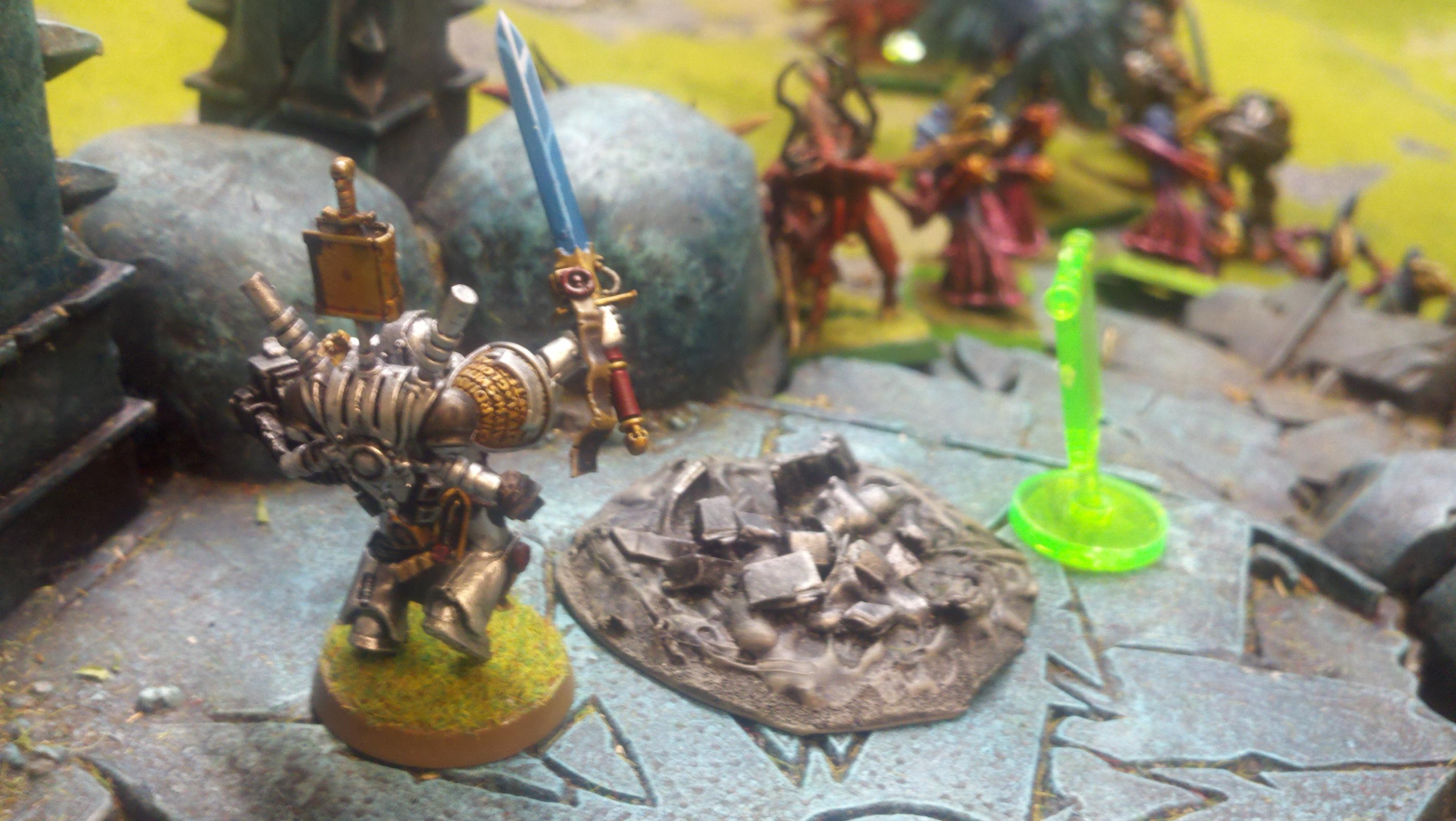 Battle, Grey Knights, Objective Marker, Tabletop, Wreck