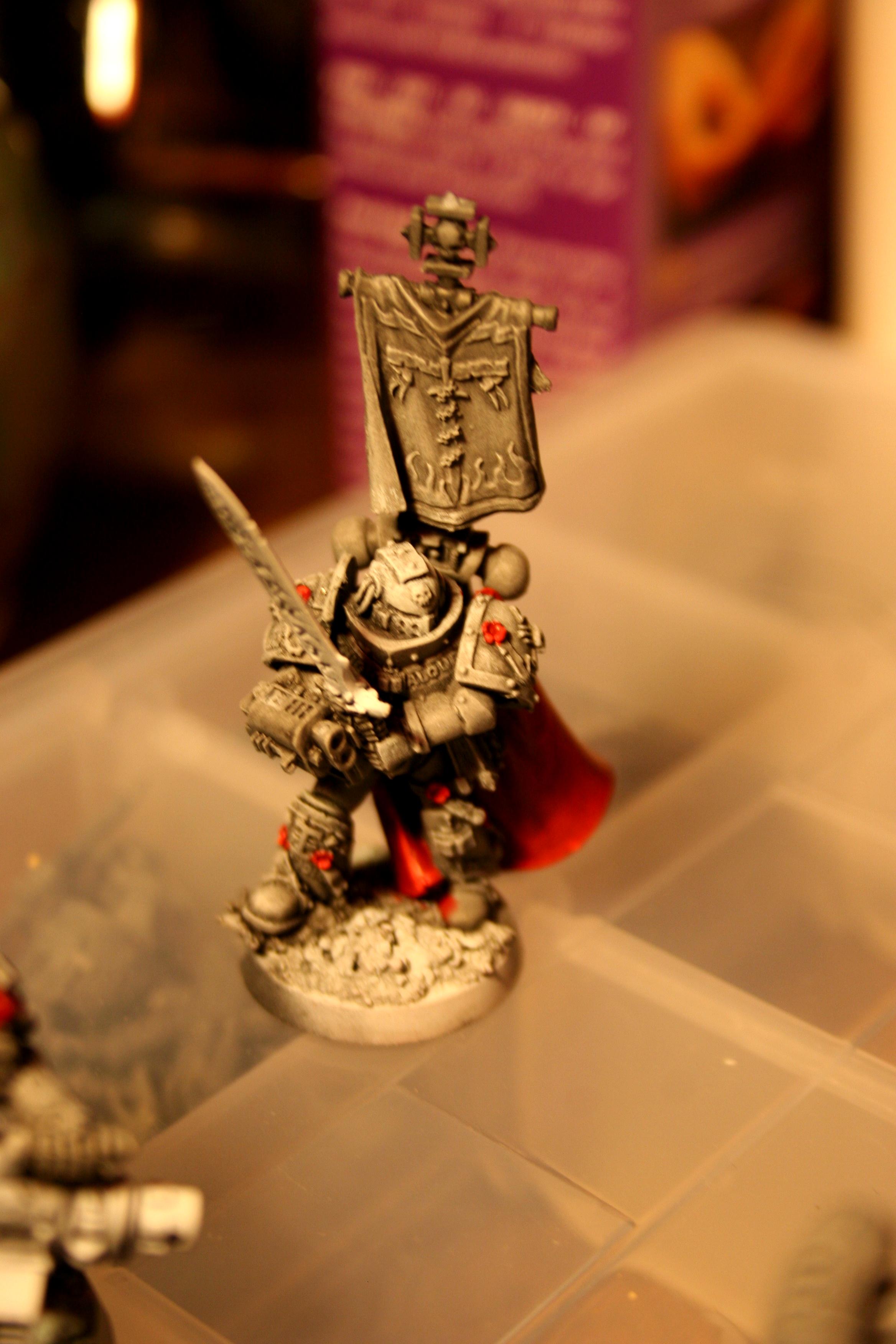 Castellan, Crowe, Drybrush, Grey, Grey Knights, Purifier