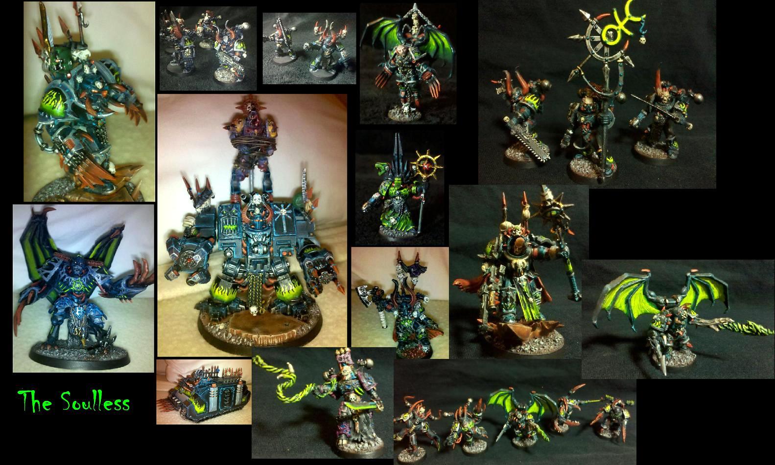 Army, Chaos, Collage, Space, Space Marines, Warhammer 40,000