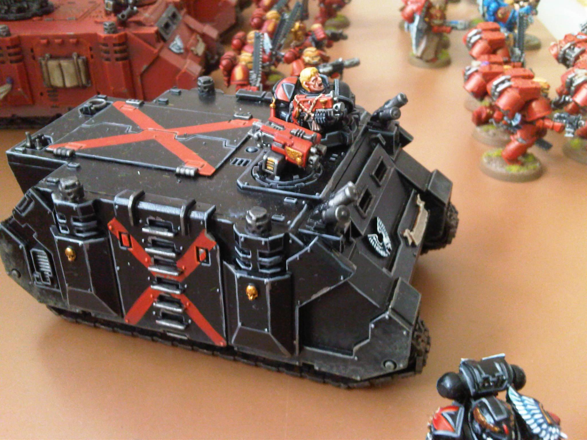Blood Angels, Death Company, Rhino, Space Marines, Warhammer 40,000