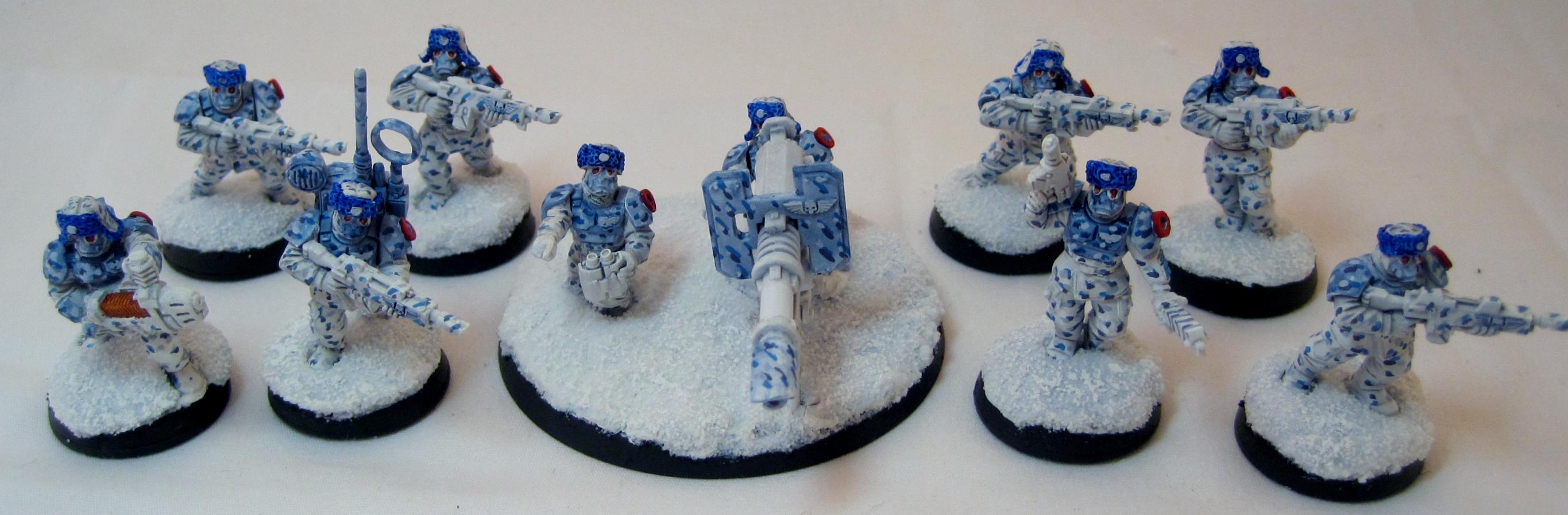 Snow Infantry Squad Red - WIP