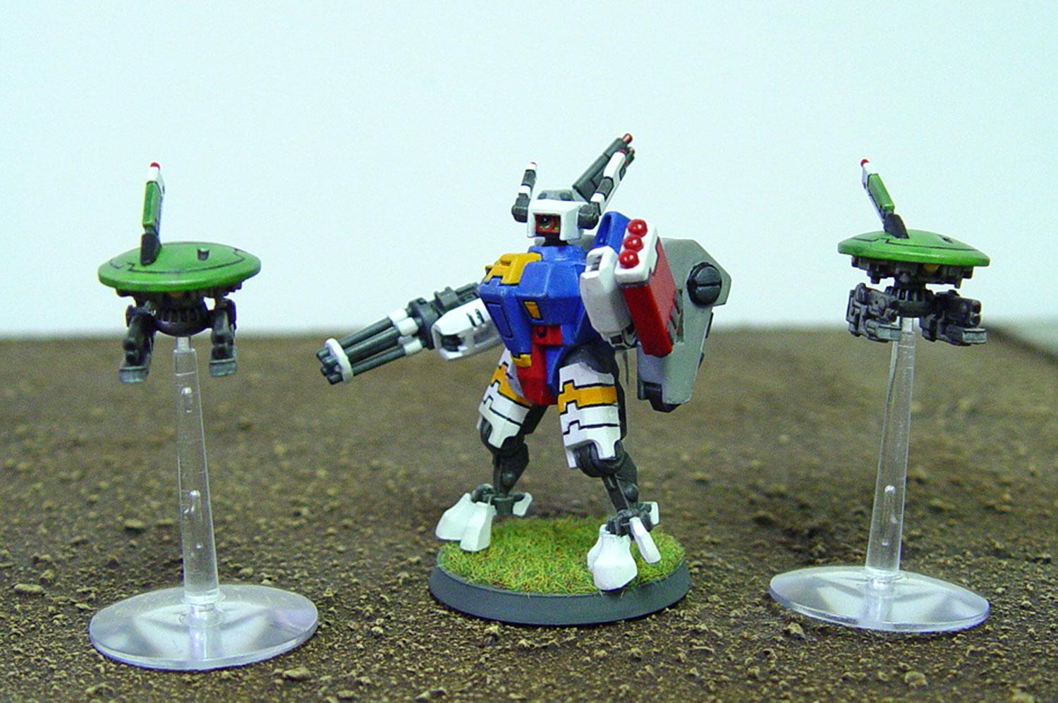 Broadsides, Crisis Battlesuit, Drone, Gun, Gundam, Suit, Tau