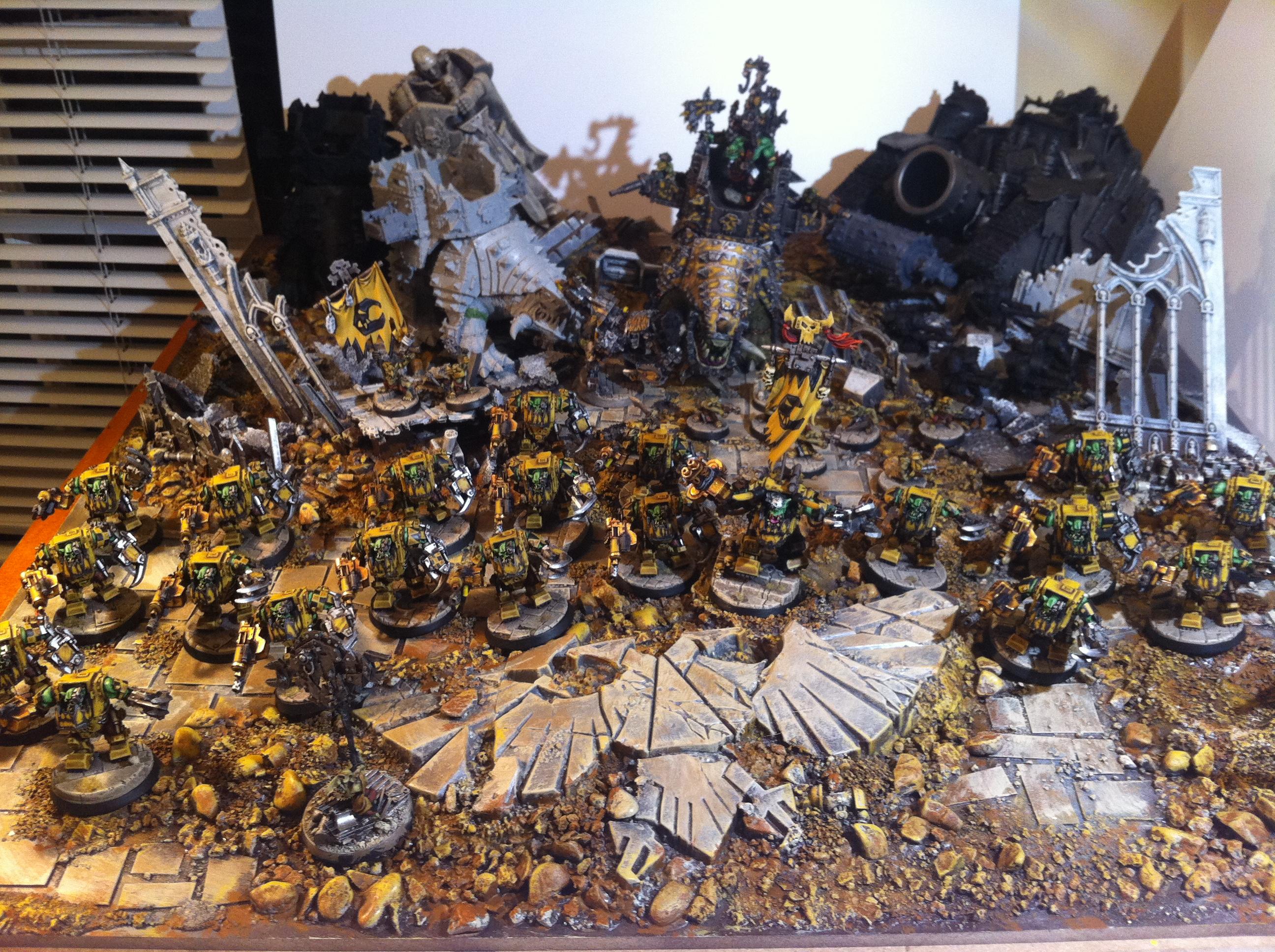 Diorama, Mega Nobz, Squiggoth