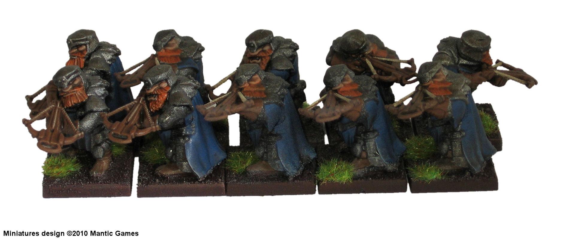 Crossbows, Dwarves, Ironwatch, Kings Of War, Mantic Games, Speedpaint