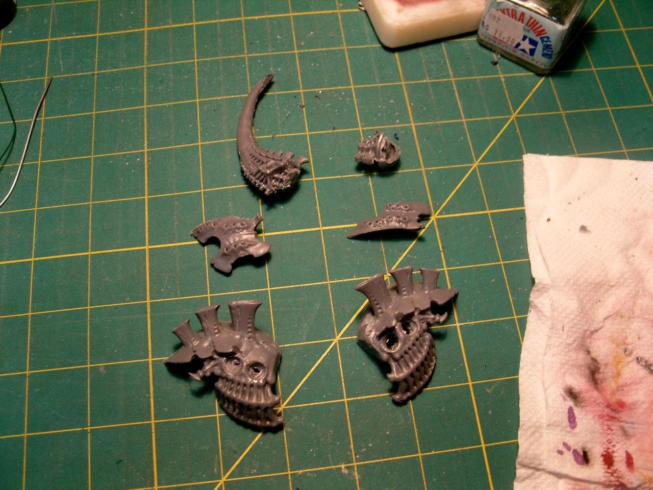 Conversion, Scratch Build, Tervigon, Tervigon Tyranid Scratchbuild Conversion, Tyranids