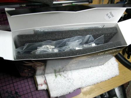 Opened box