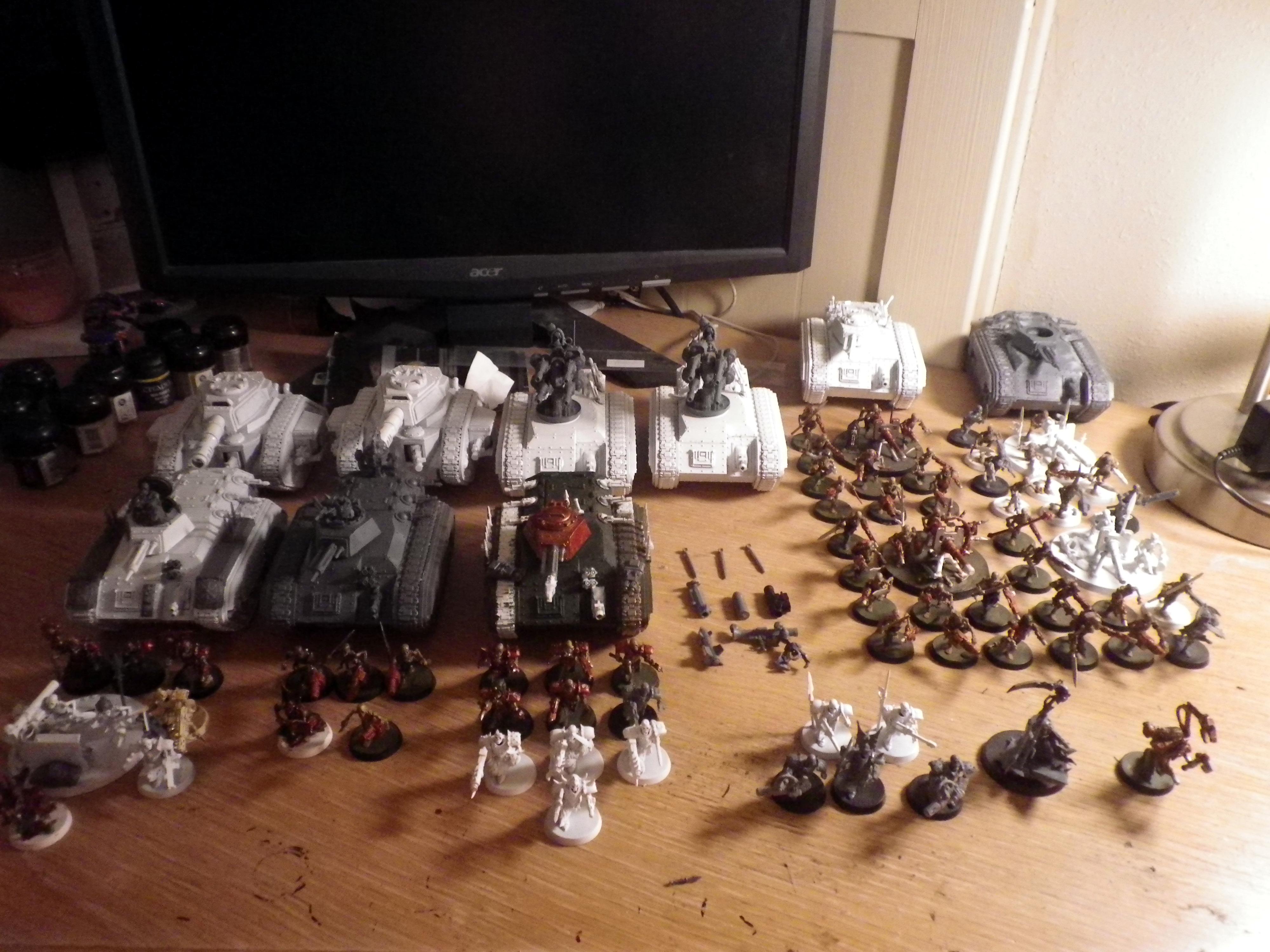 227th, Army, Chaos Guard, Guard, Imperial, Imperial Guard, Skeletons, Svog, Undead