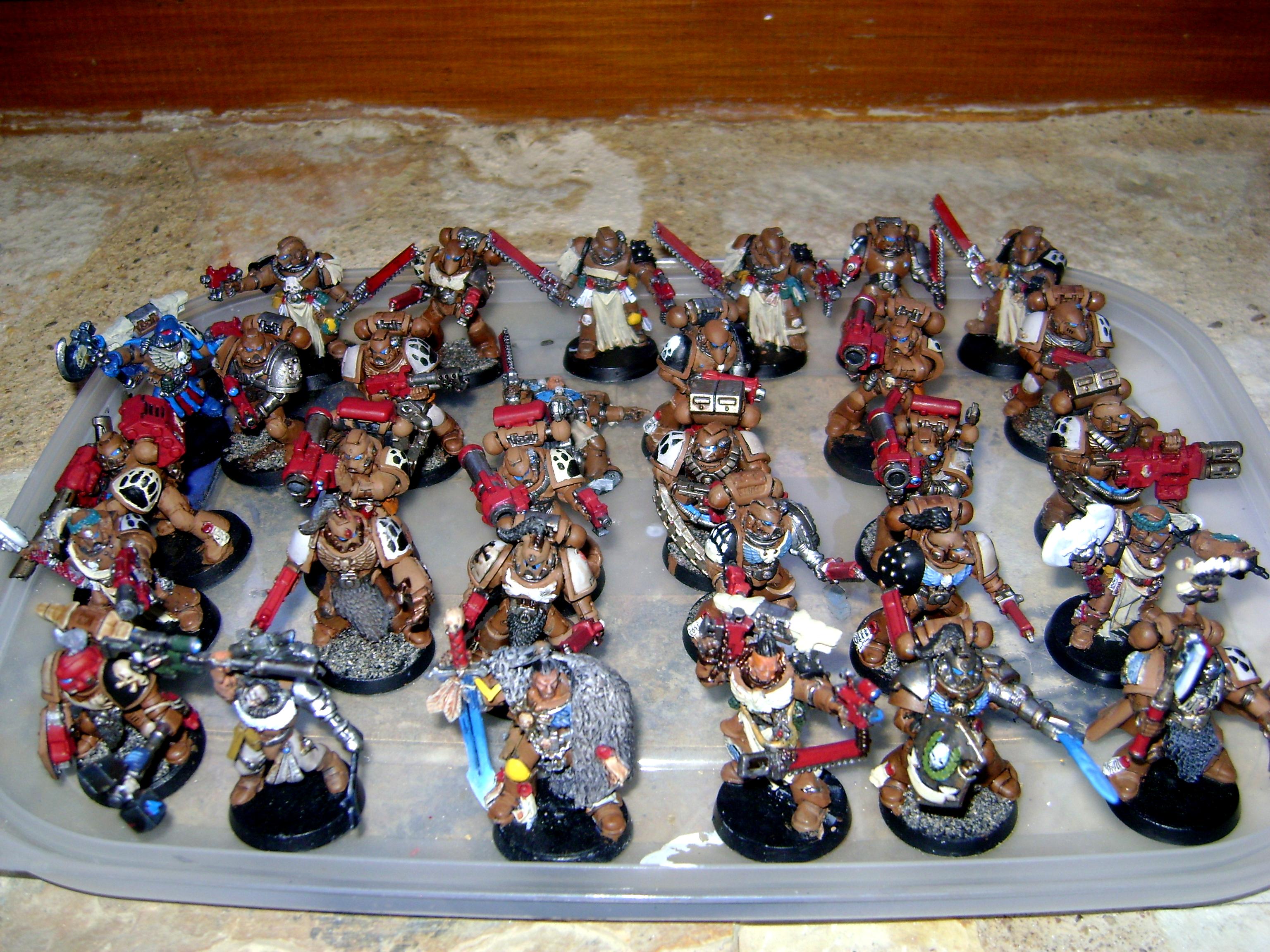 All my models completed on Holiday