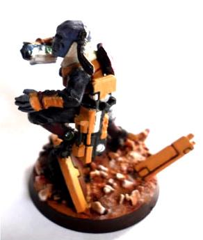 Battlesuit, Blueshock, Classic, Desert, Tau, Warhammer 40,000