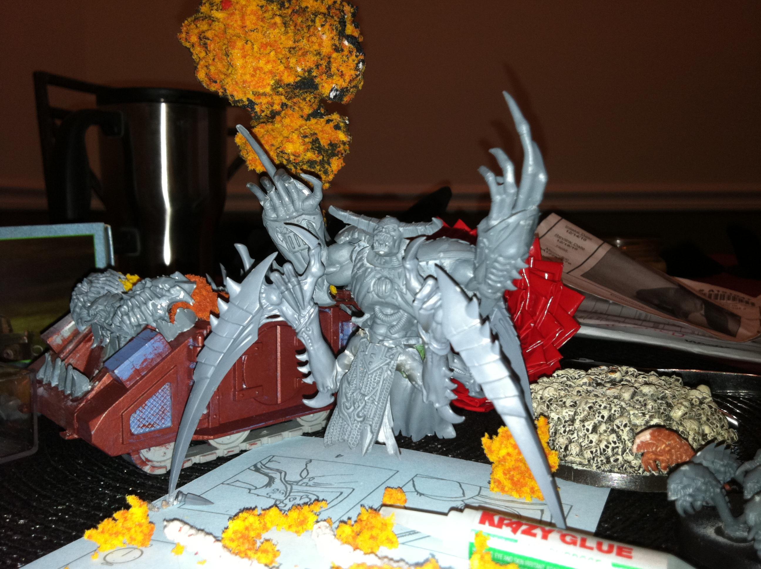 Nurgling a rhino with tyranid bits? Yep