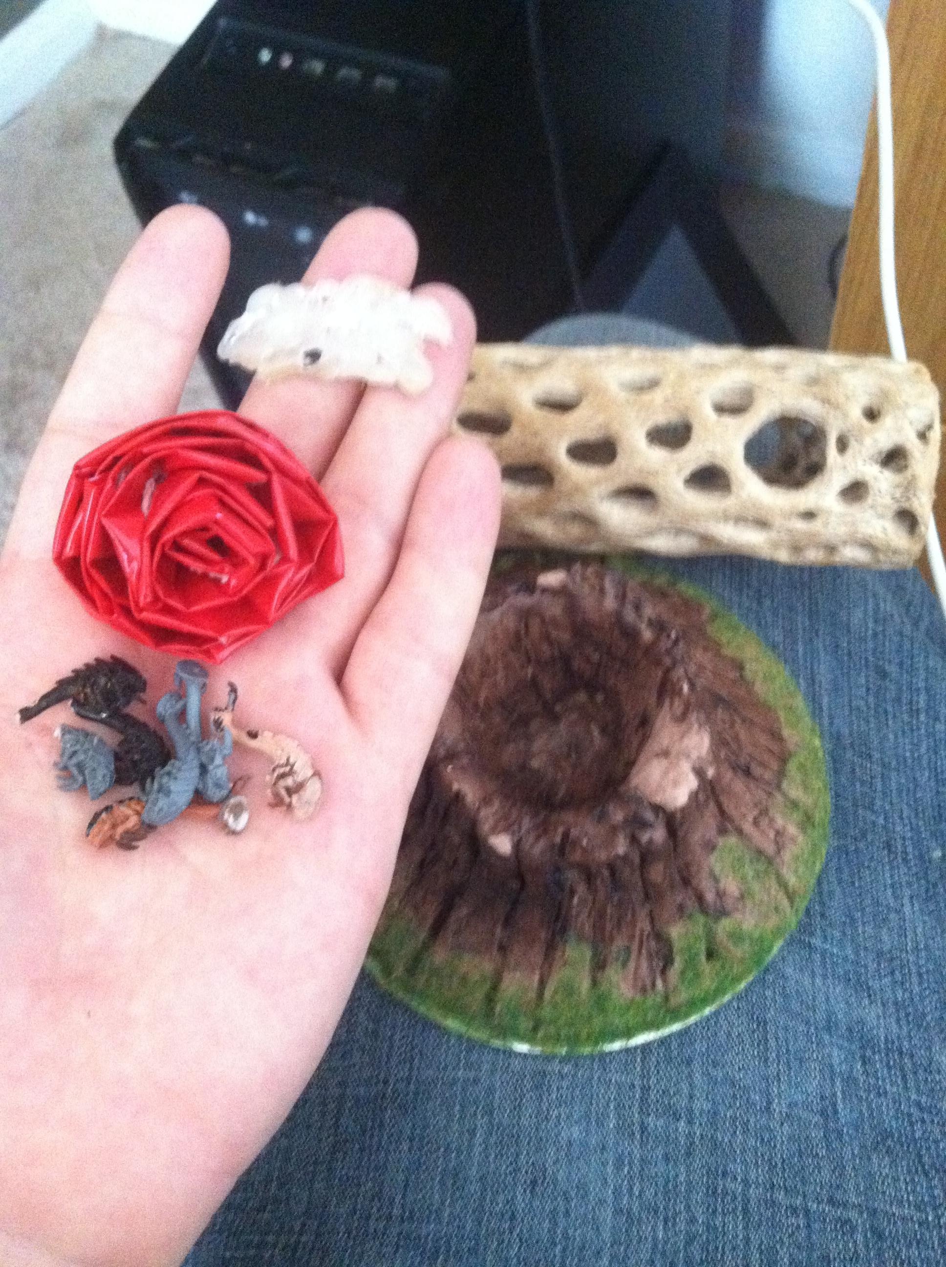 Raw materials gathered! 